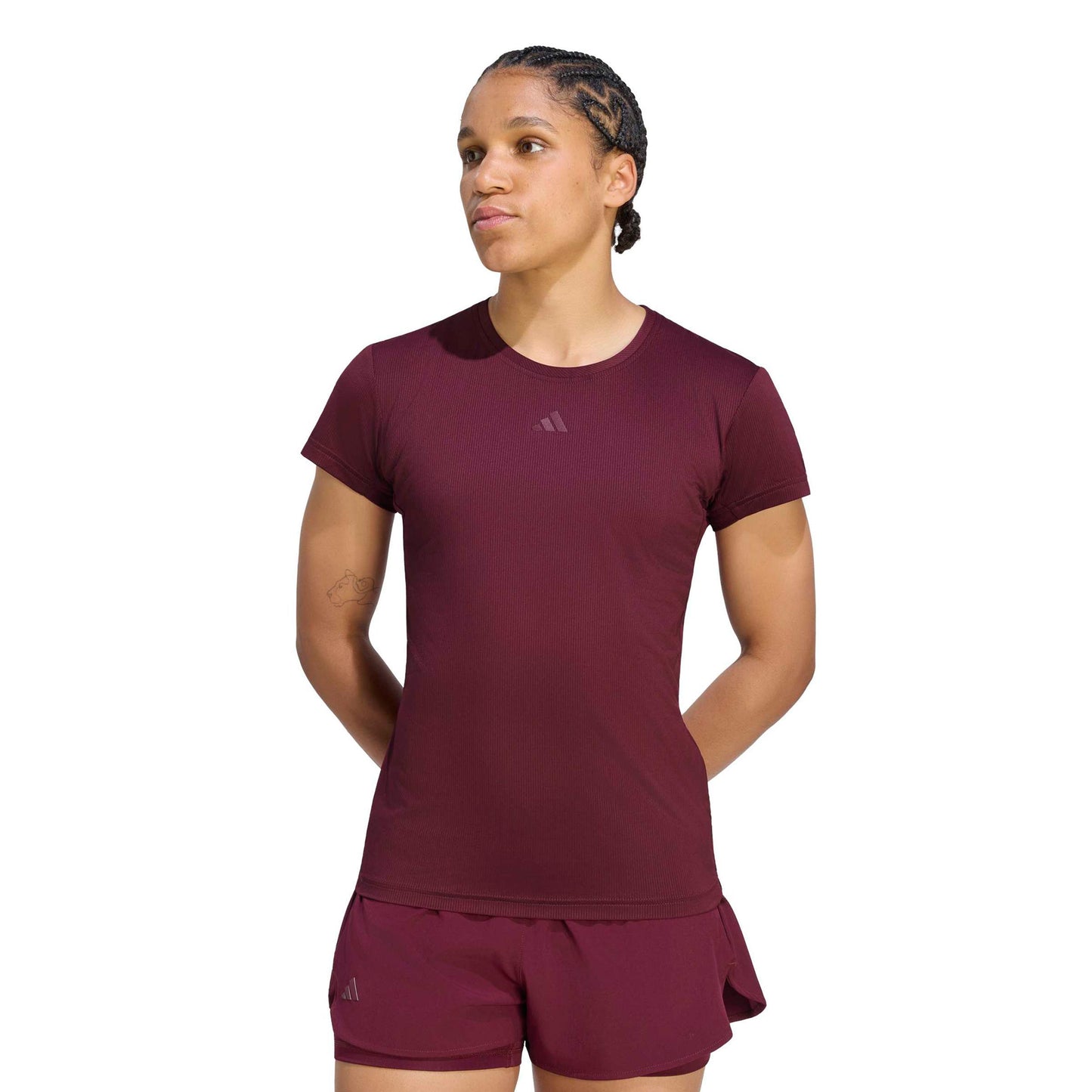 adidas Freelift Maglietta Donna - vino rosso