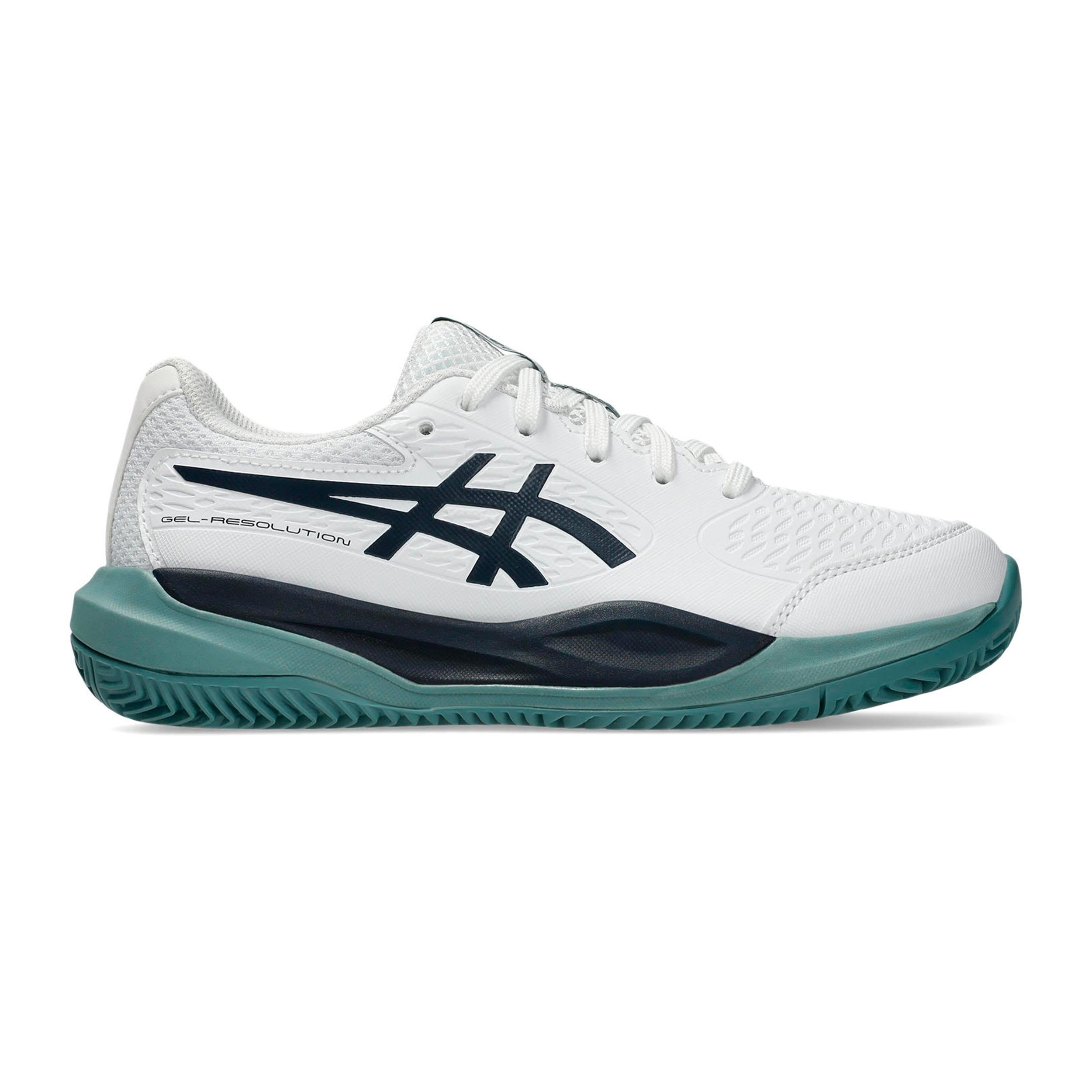 ASICS Gel-Resolution X GS Scarpa per terra rossa Bambini - bianco, color petrolio