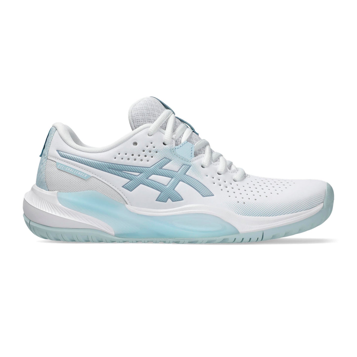 ASICS Gel-Challenger 15 Scarpa per tutte le superfici Donna - bianco, blu chiaro