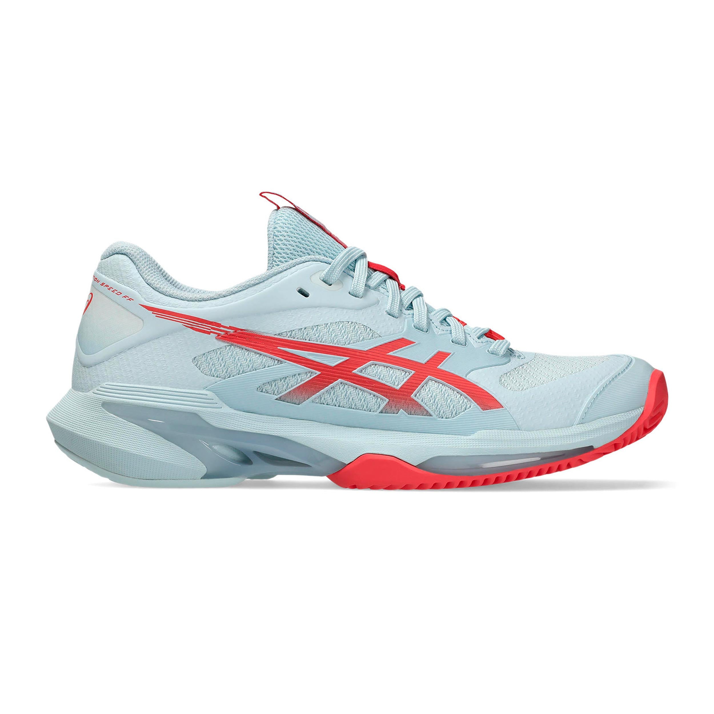 ASICS Solution Speed FF 4 Scarpa per terra rossa Donna - blu chiaro, rosa neon