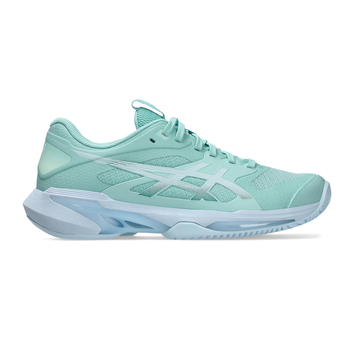 ASICS Solution Speed FF 4 Scarpa per terra rossa Donna - menta, blu chiaro