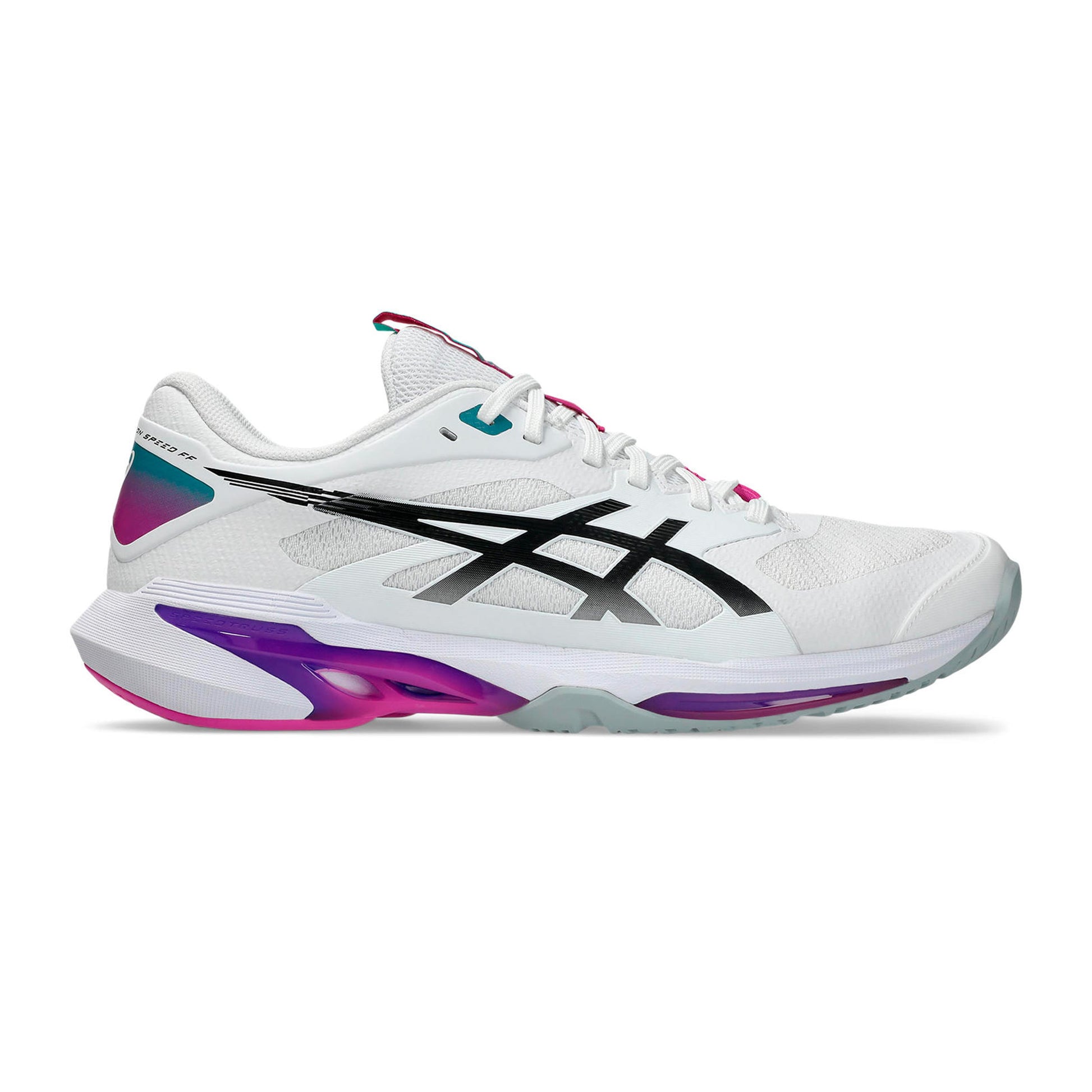 ASICS Solution Speed FF 4 Scarpa per tutte le superfici Uomini - bianco, rosa