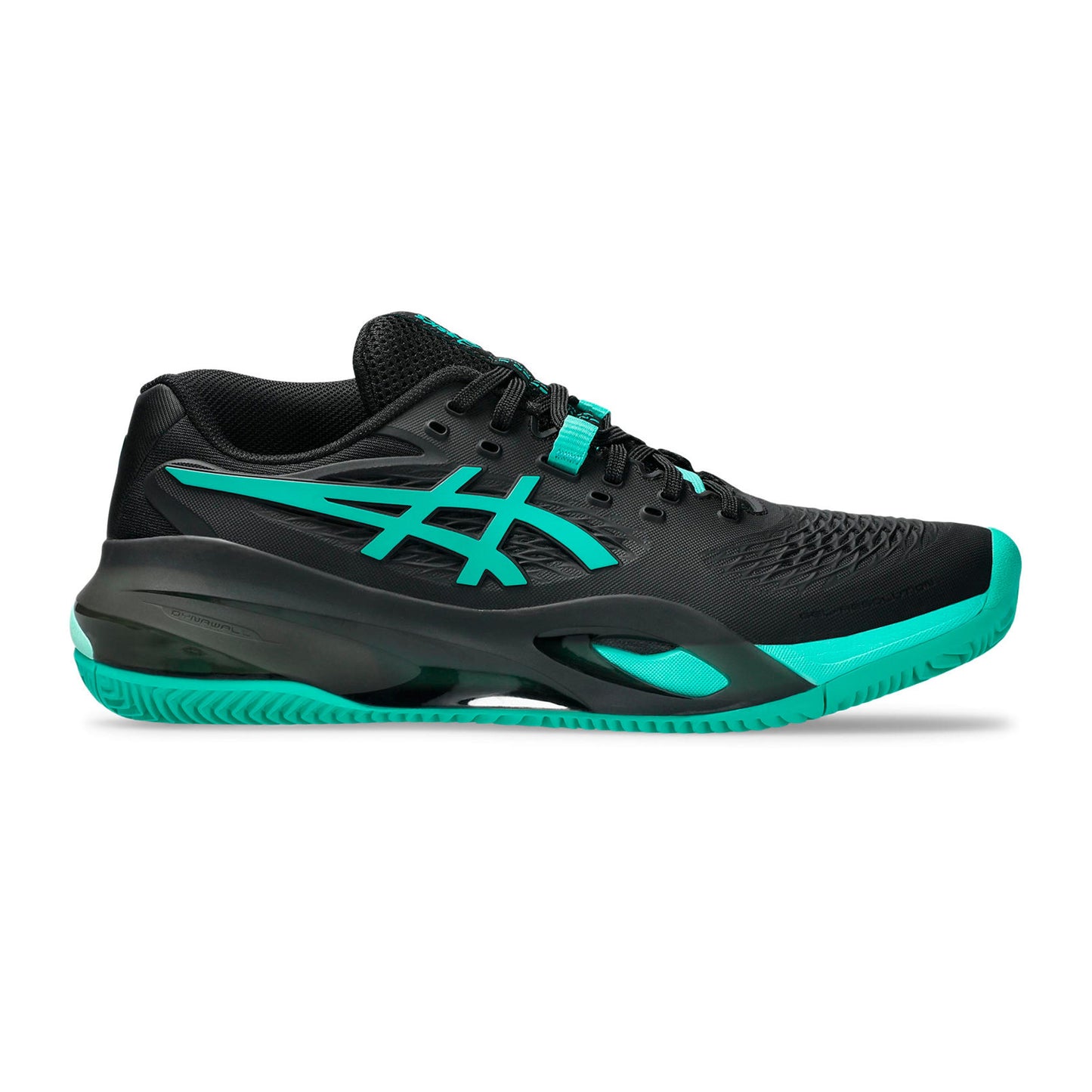 ASICS Gel-Resolution X Scarpa per terra rossa Uomini - nero, turchese