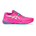 Gel-Resolution X Scarpa per terra rossa Uomini - rosa, bianco