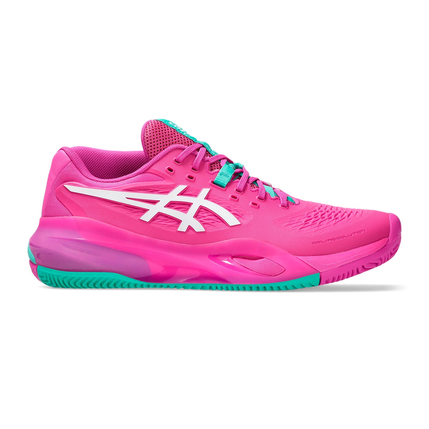 ASICS Gel-Resolution X Scarpa per terra rossa Uomini - rosa, bianco