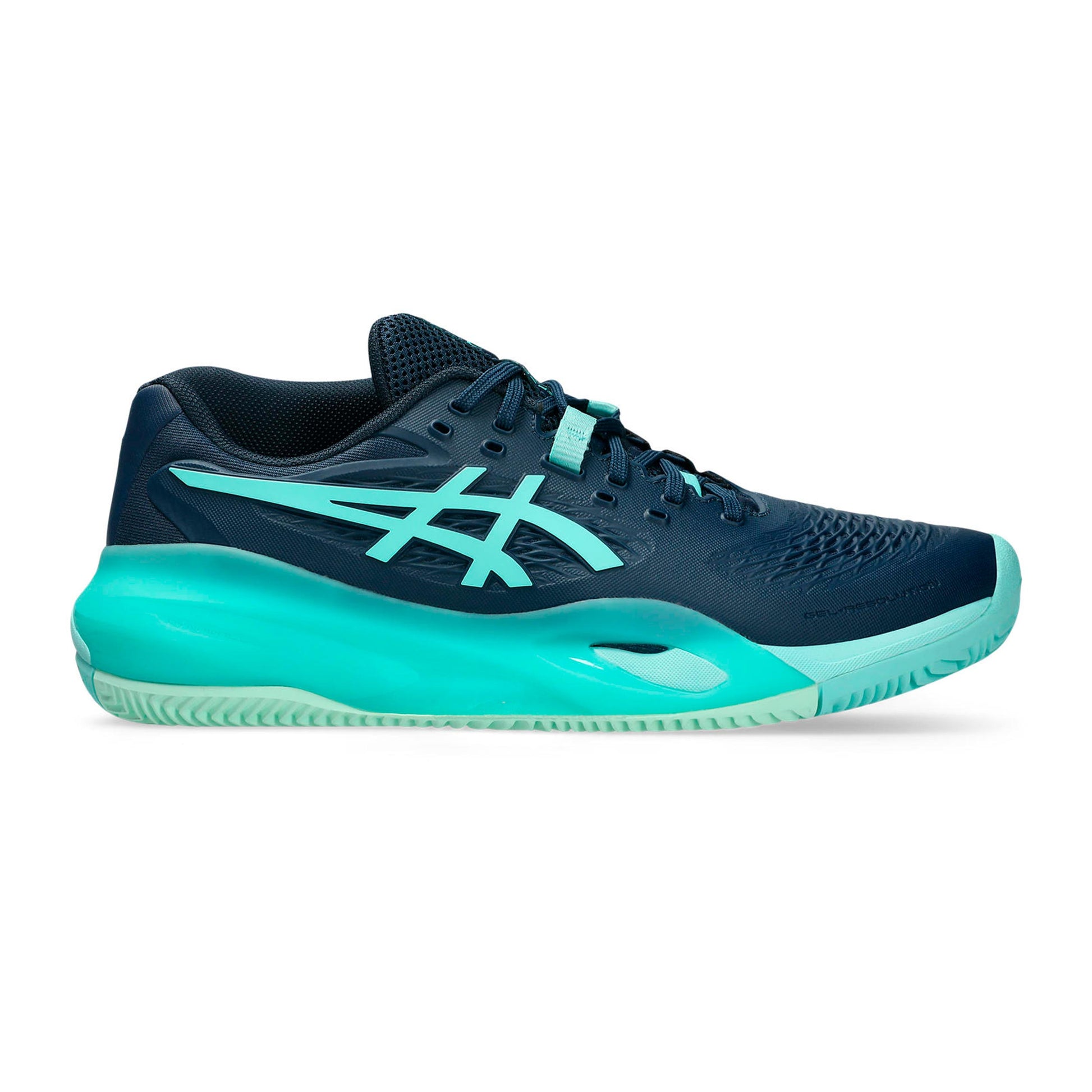ASICS Gel-Resolution X Scarpa per terra rossa Uomini - blu scuro, menta