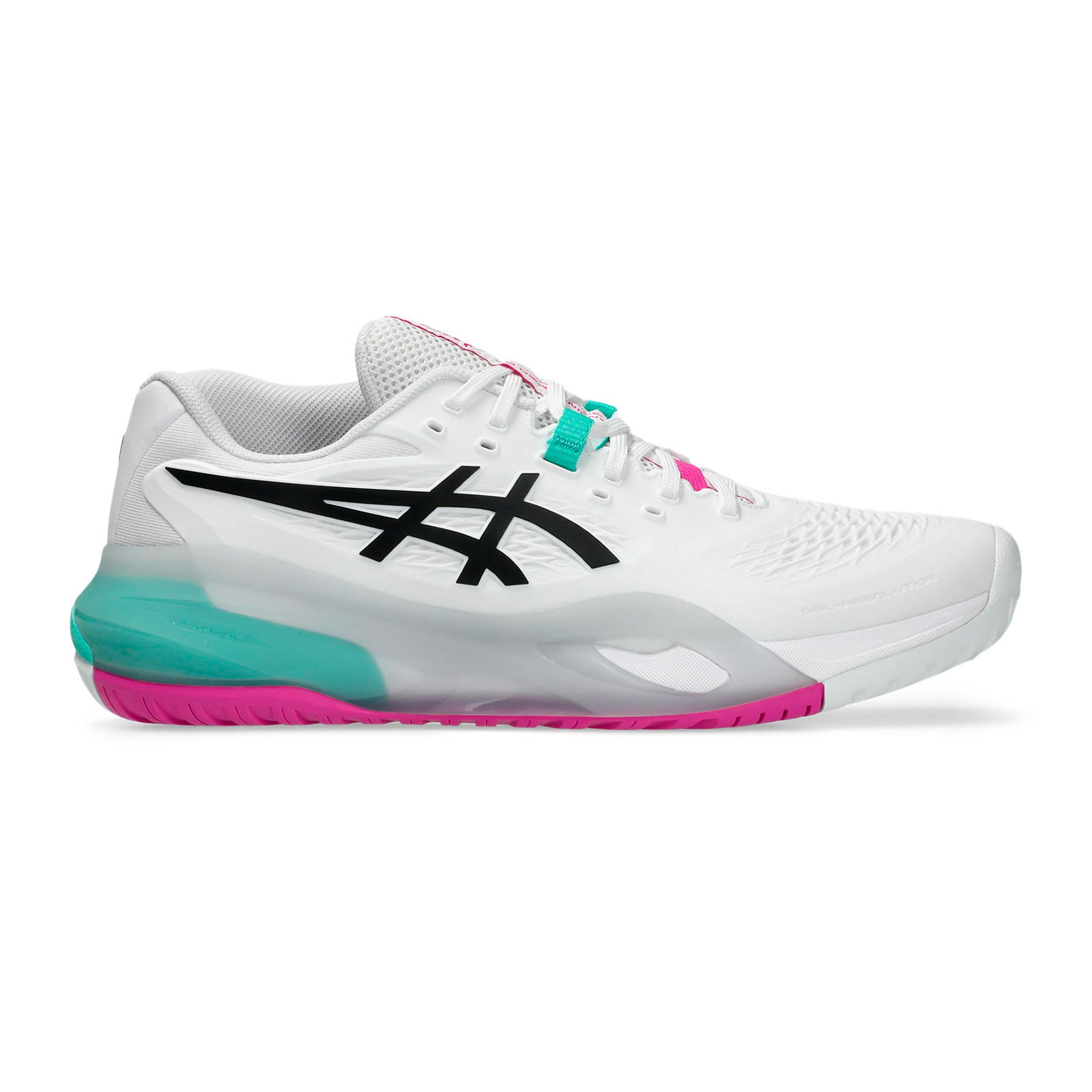 ASICS Gel-Resolution X Scarpa per tutte le superfici Uomini - bianco, turchese
