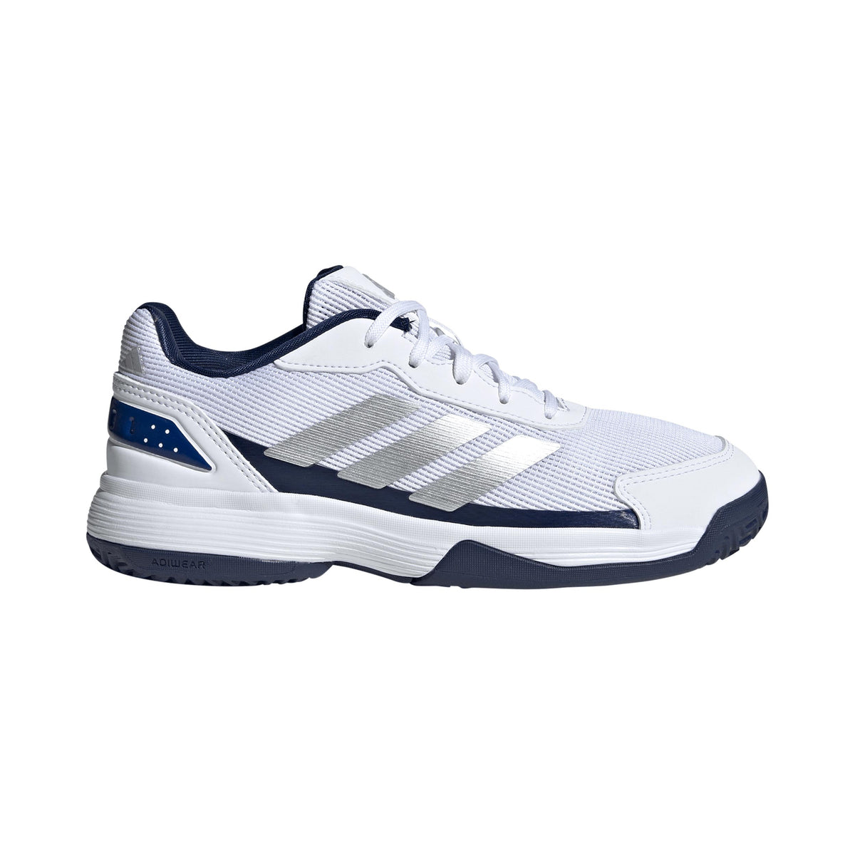 adidas Crazyquick Scarpa da padel Bambini - bianco, blu scuro