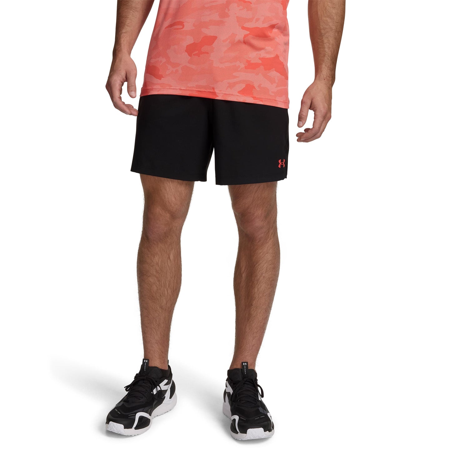 Under Armour Vanish Woven 2.0 6in Pantaloncini Uomini-nero, rosso