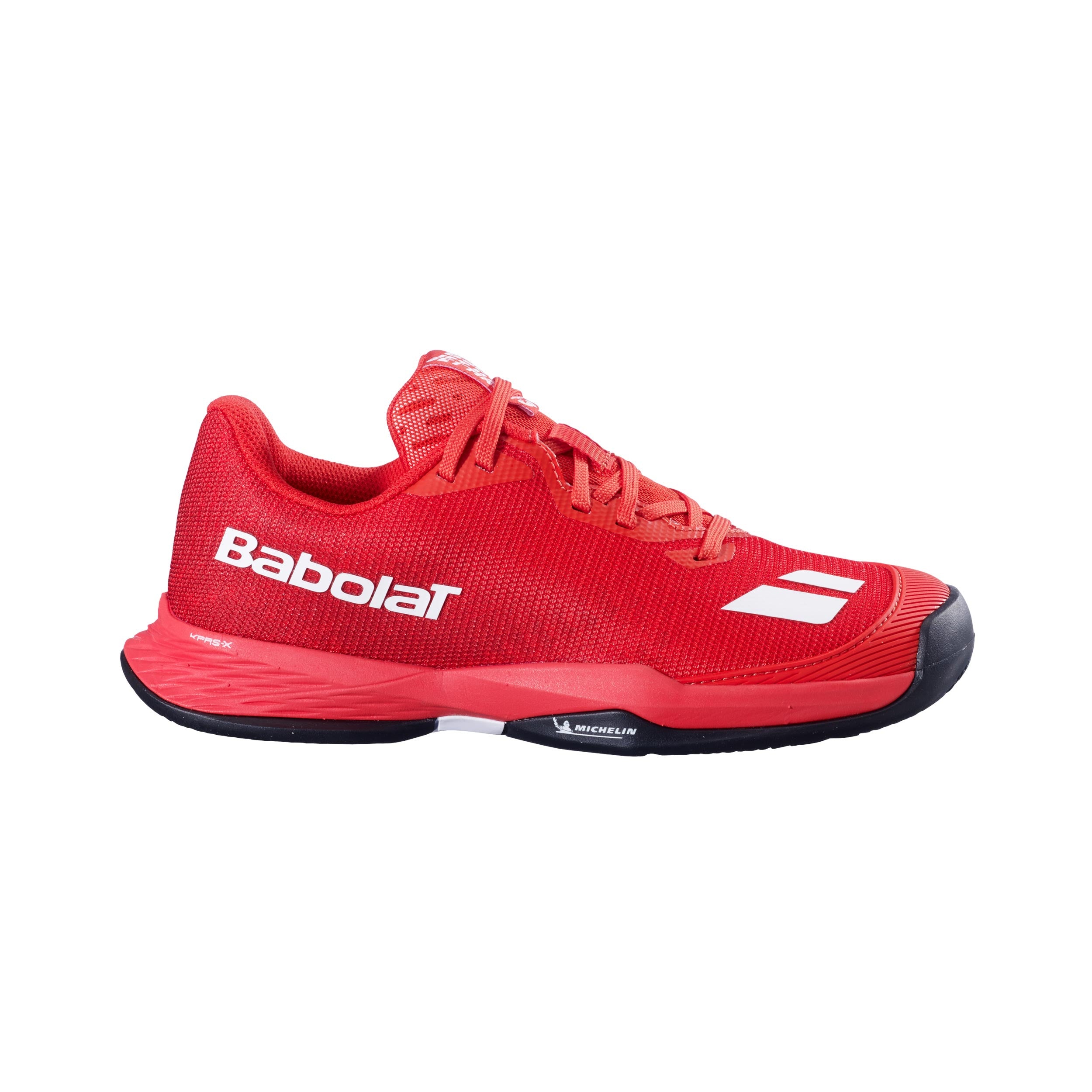 Babolat Jet Mach 3 Scarpa per terra rossa Bambini - rosso, bianco