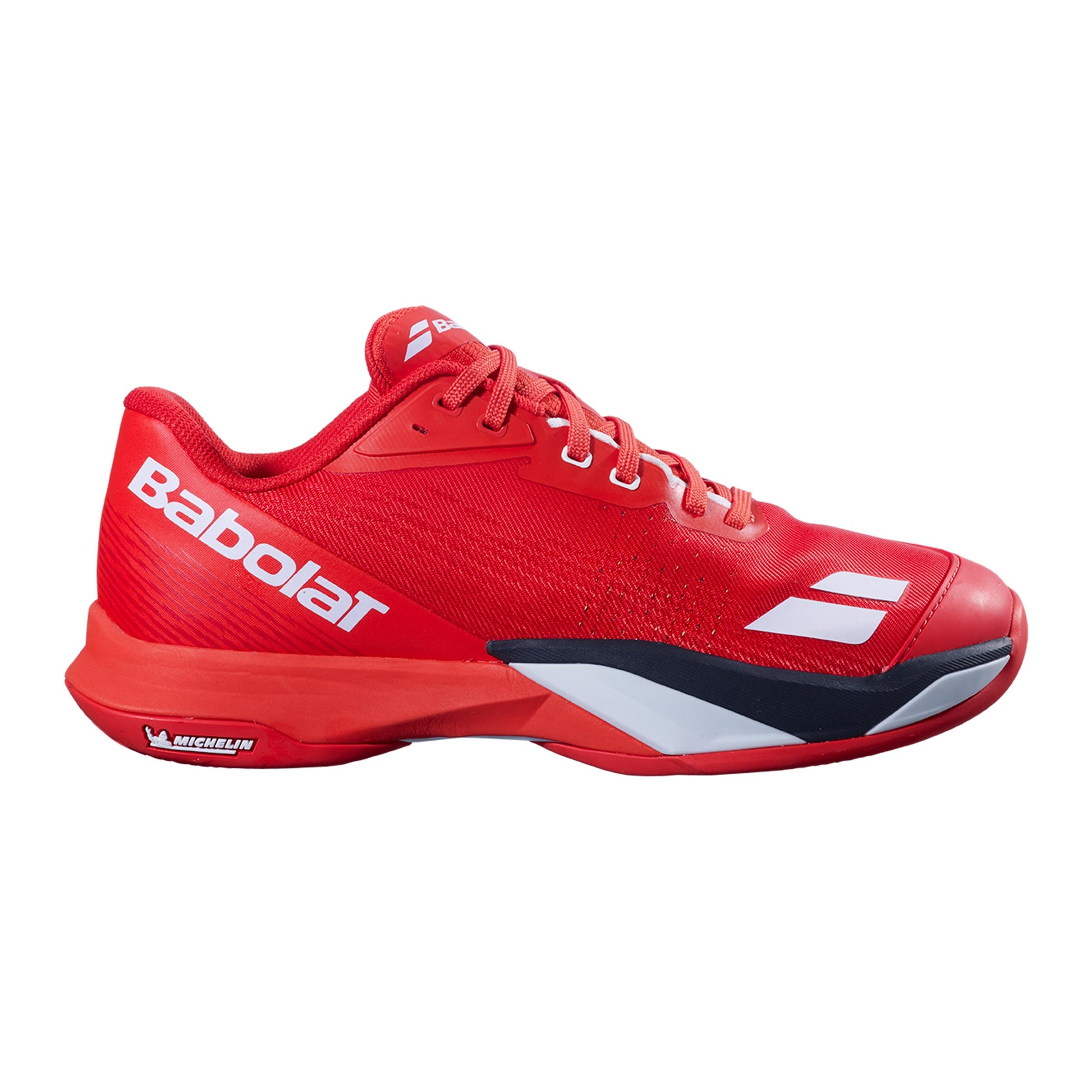 Babolat Jet Mach 4 Scarpa per terra rossa Uomini - rosso, bianco