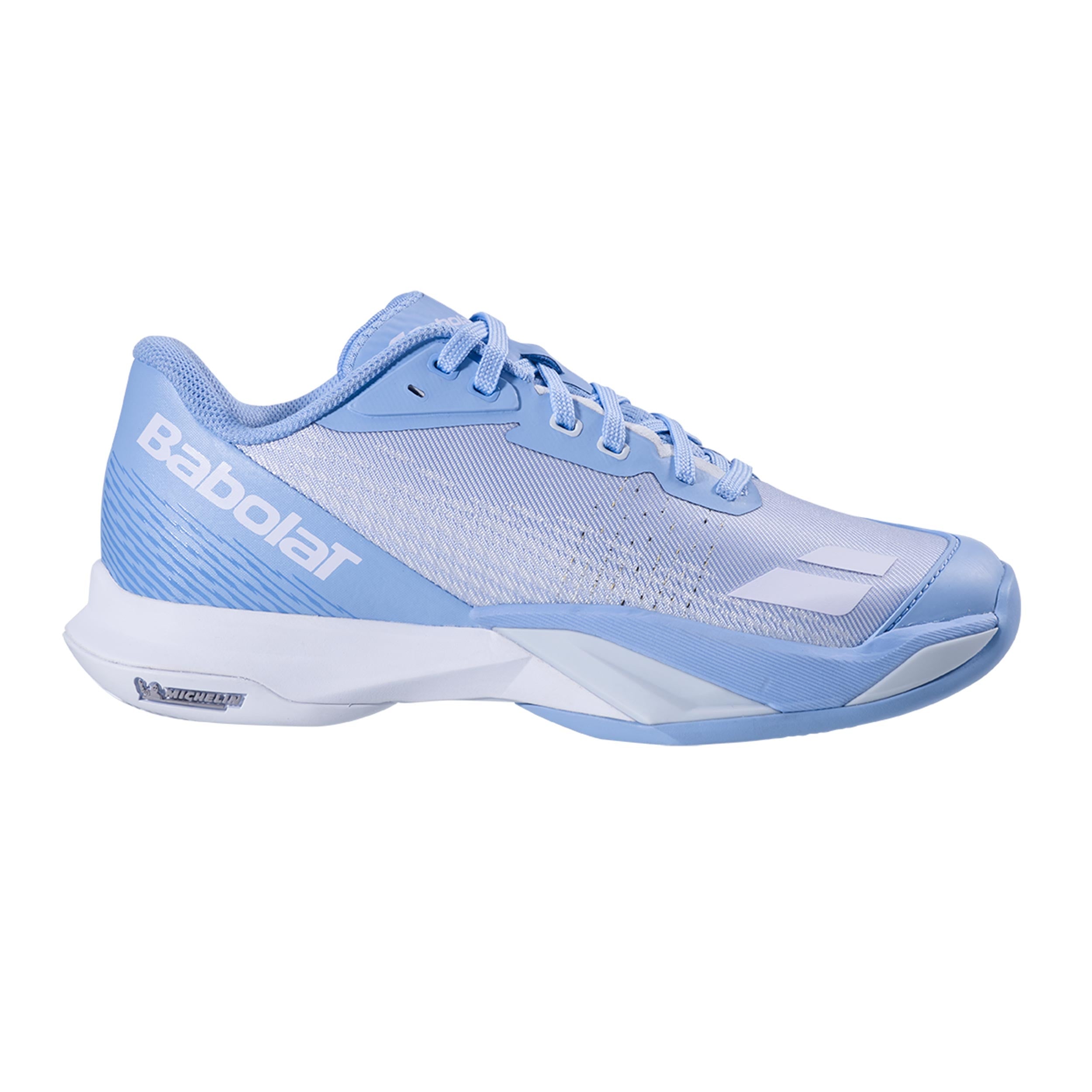 Babolat Jet Mach 4 Scarpa per terra rossa Donna - lilla, bianco