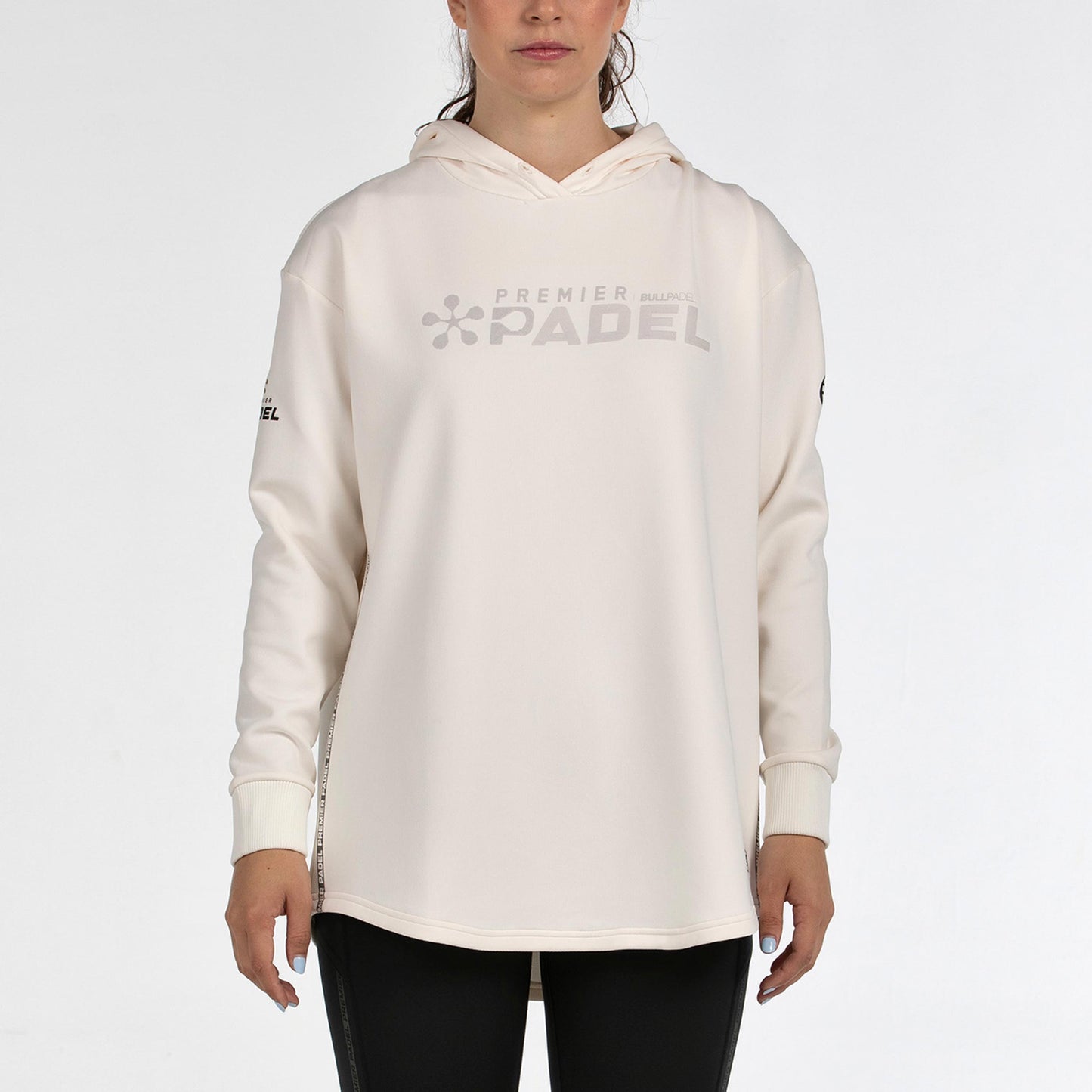 Bullpadel Paitt Felpa con cappuccio Donna - beige