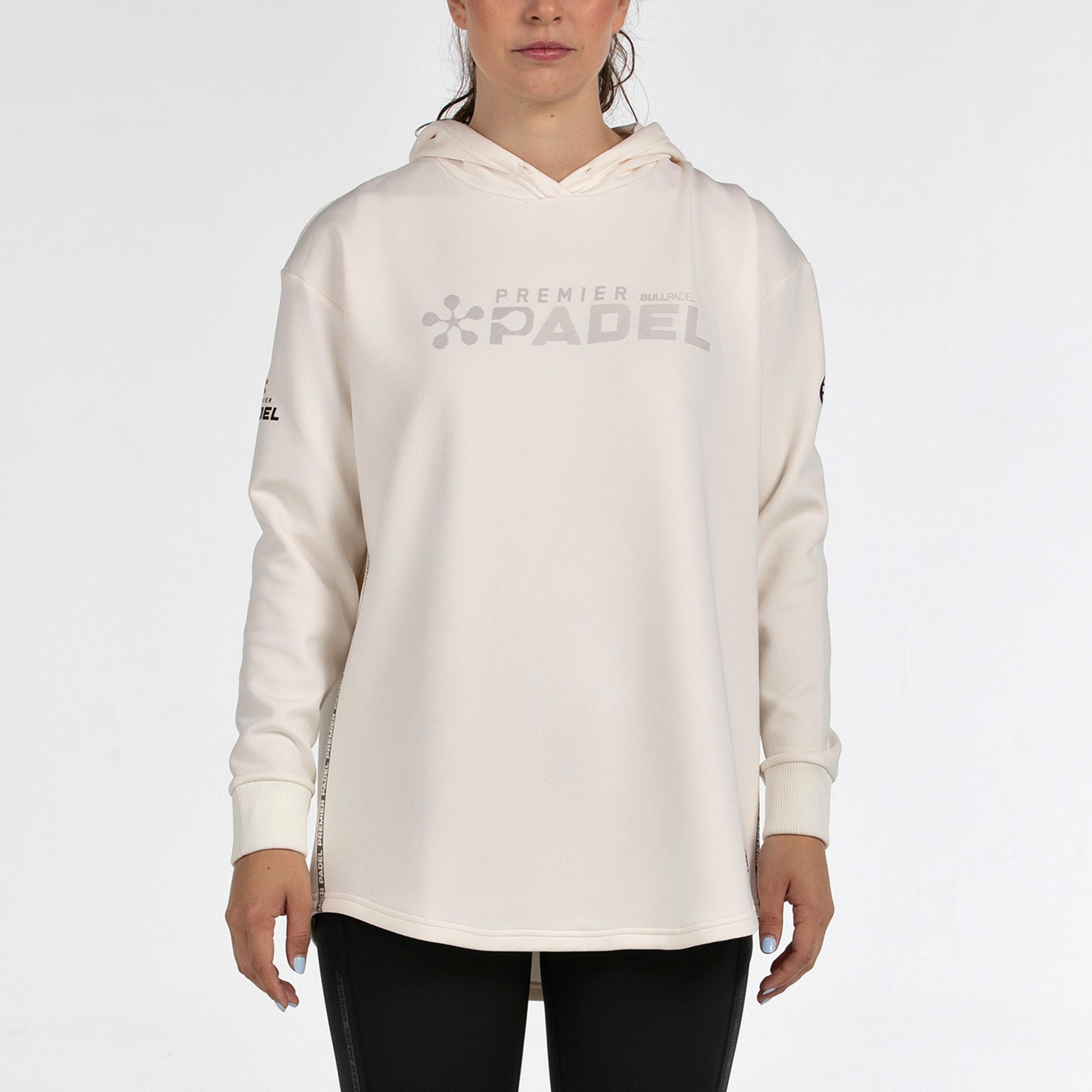Bullpadel Paitt Felpa con cappuccio Donna - beige