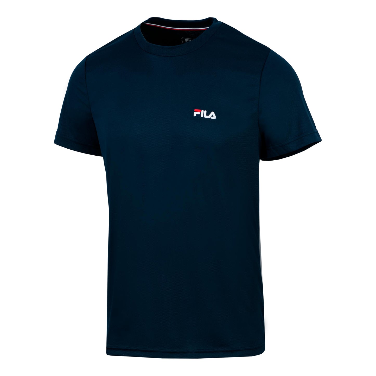 Fila Logo small 2 Maglietta Uomini-blu scuro