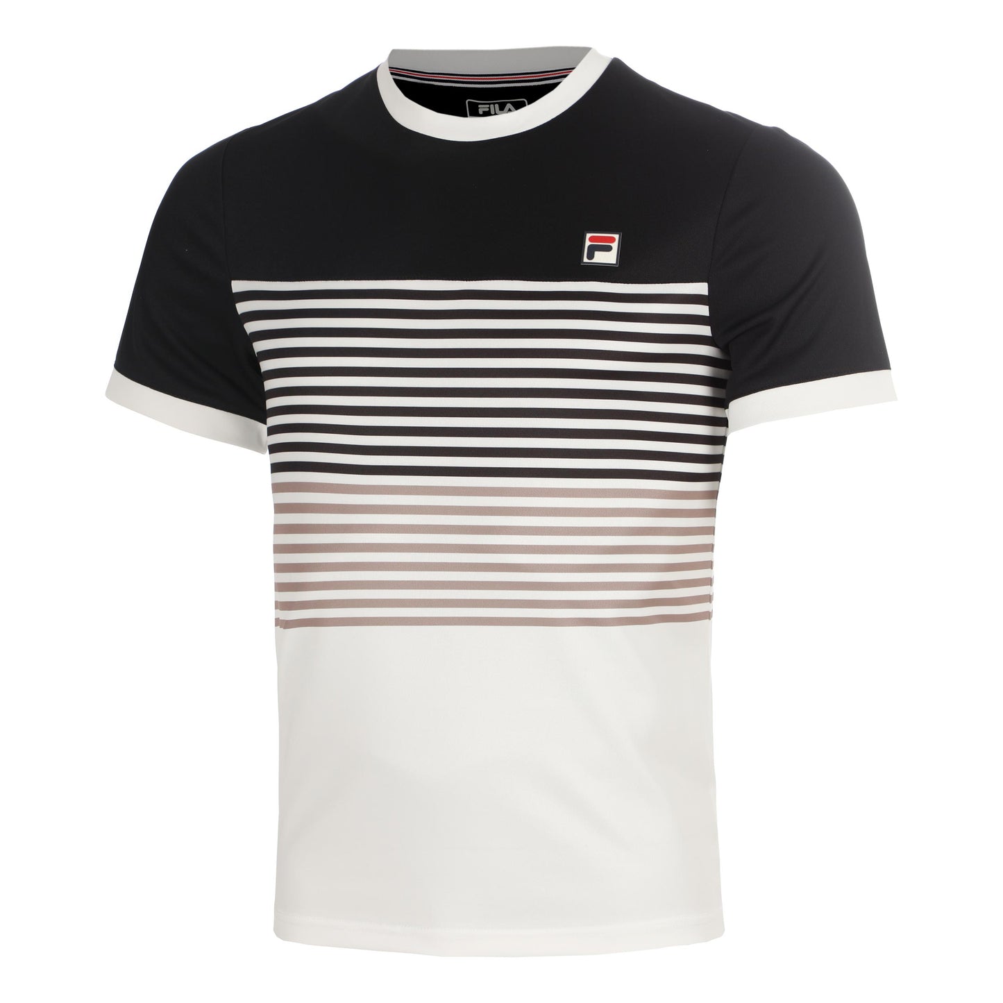 Fila BB 1983 Maglietta Uomini - bianco sporco, nero