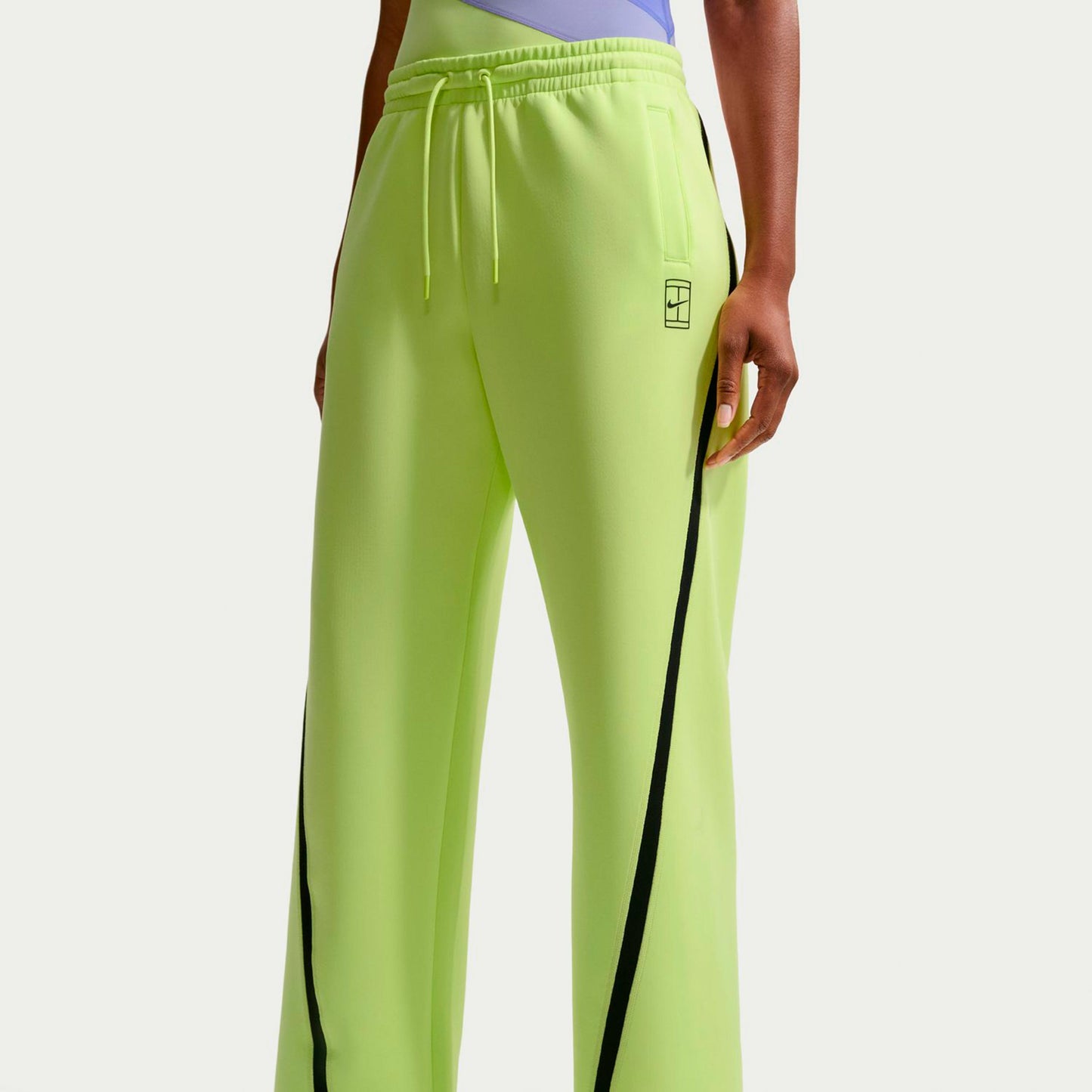 Nike Court Dri-Fit Advantage  Pantalone da allenamento Donna-lime