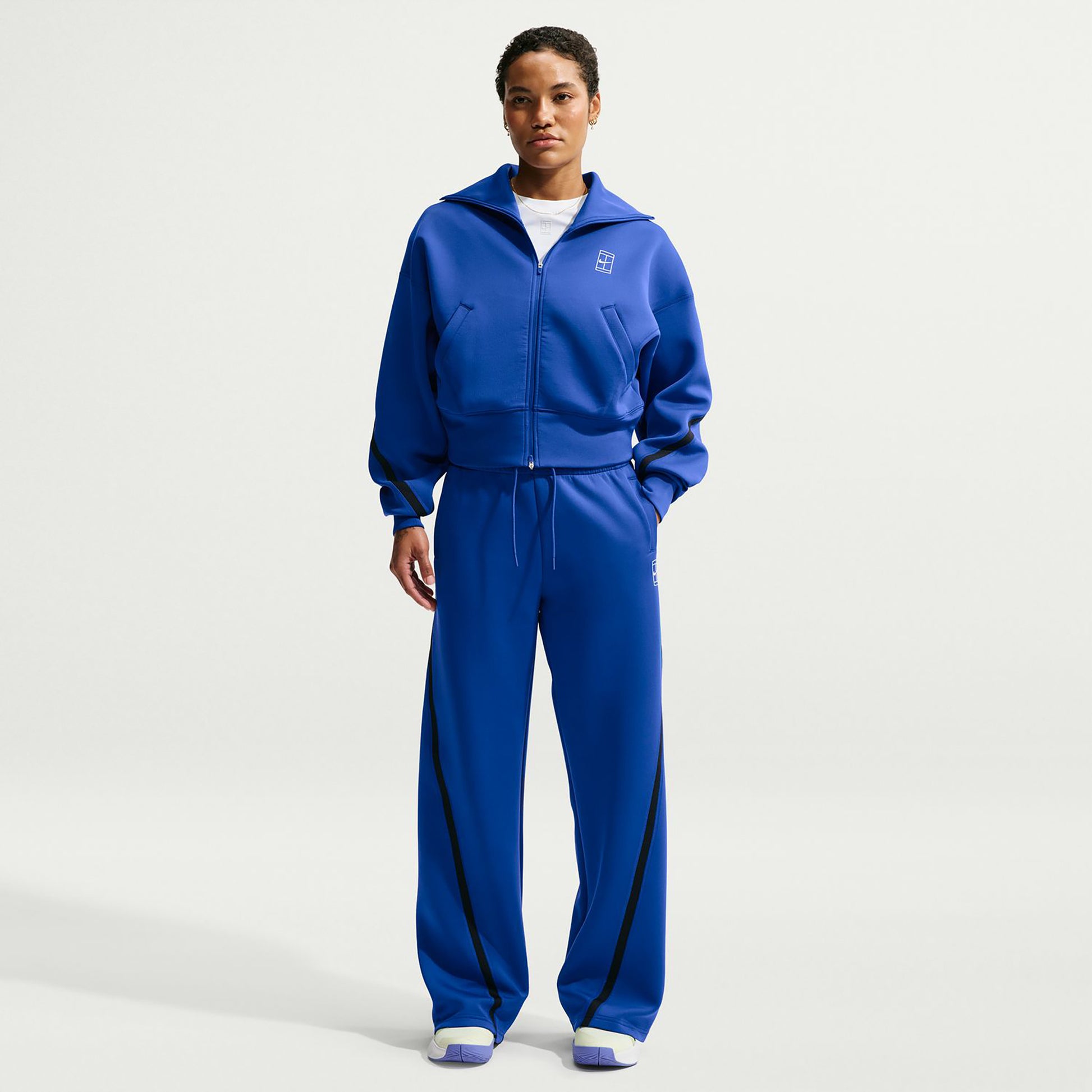 Nike Court Dri-Fit Advantage  Pantalone da allenamento Donna - blu