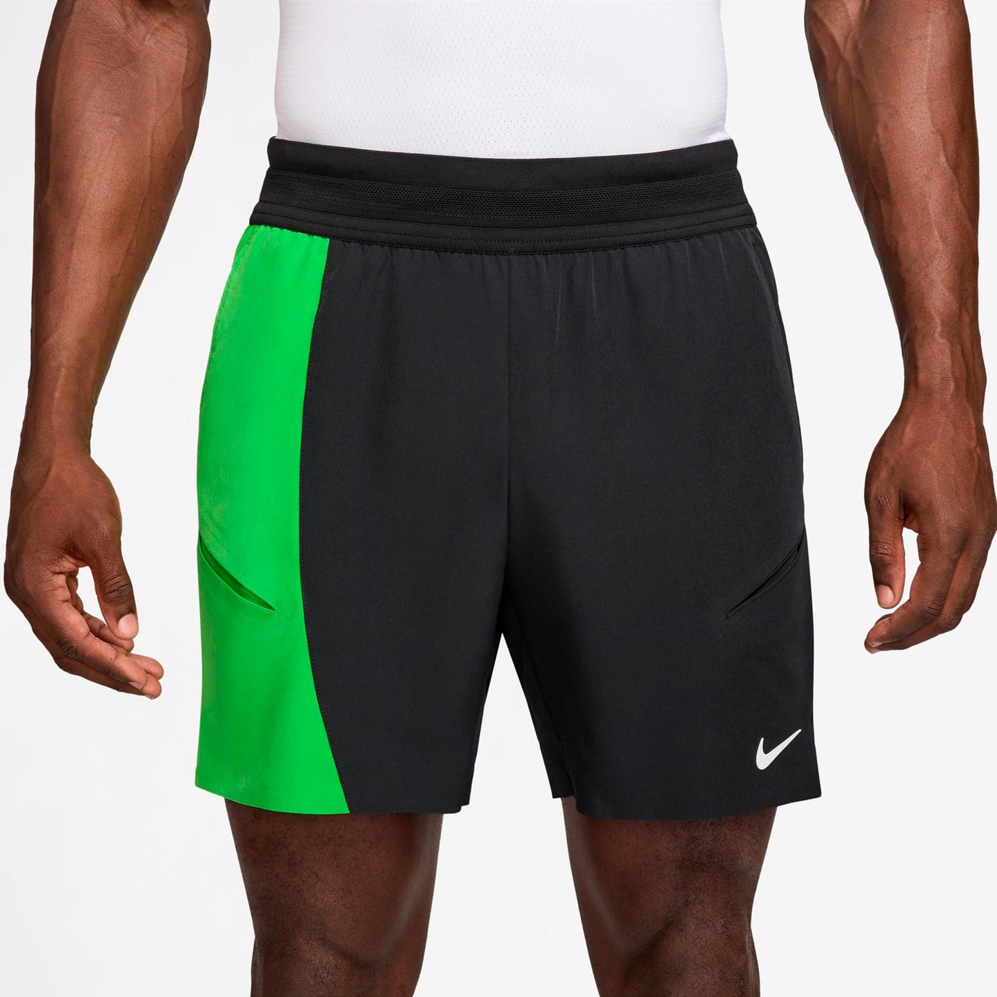 Nike Carlos Alcaraz Court Dri-Fit Slam Pantaloncini Uomini-nero, verde