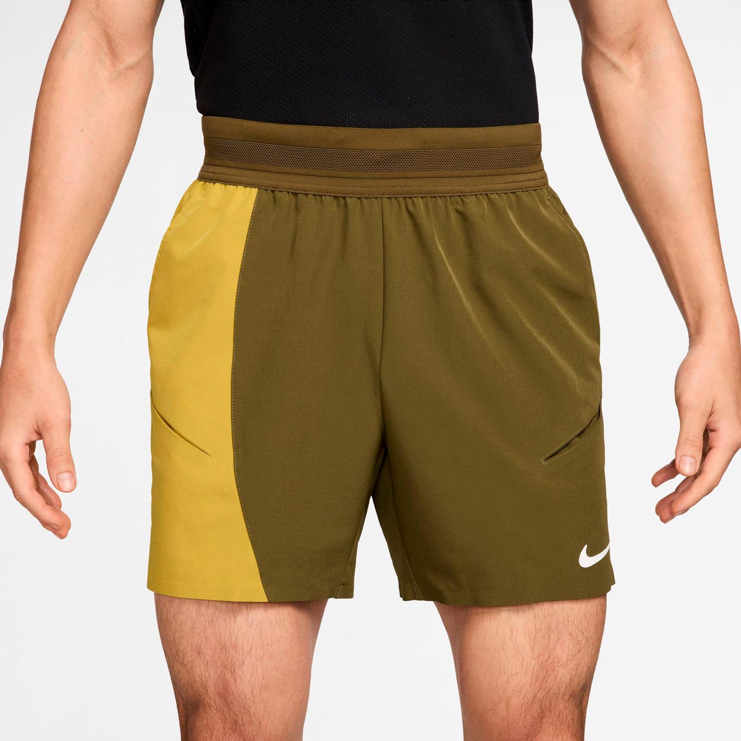 Nike Jannik Sinner Court Dri-Fit Slam Pantaloncini Uomini-oliva
