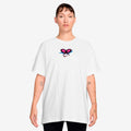 Dri-Fit Slam Oversize Maglietta Donna-bianco