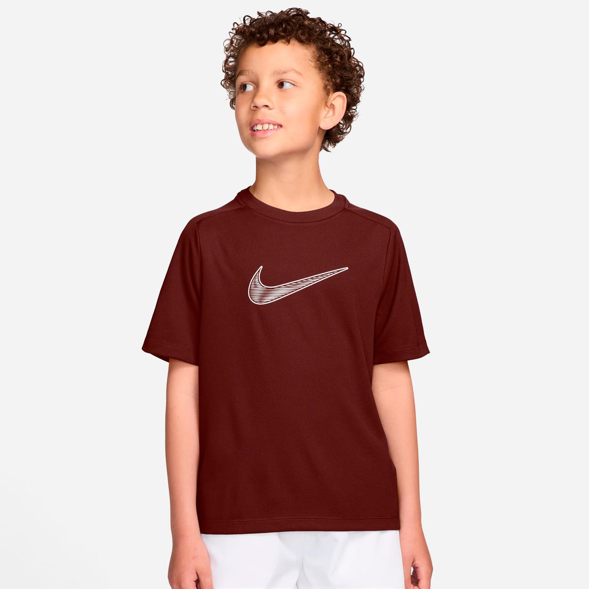 Nike Dri-Fit Multi  Maglietta Ragazzi - marrone
