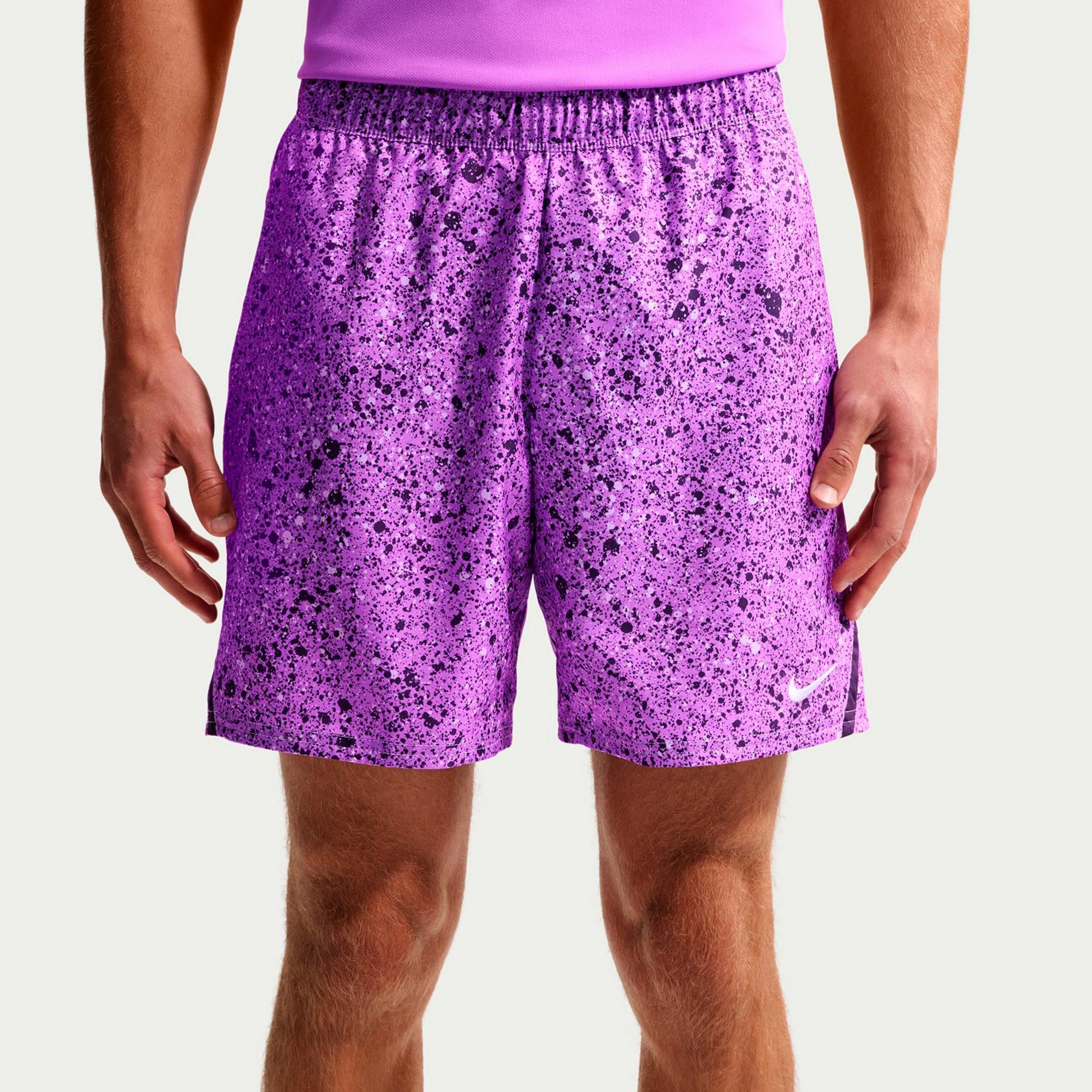 Nike Court Dri-Fit Victory 7in Pantaloncini Uomini - viola