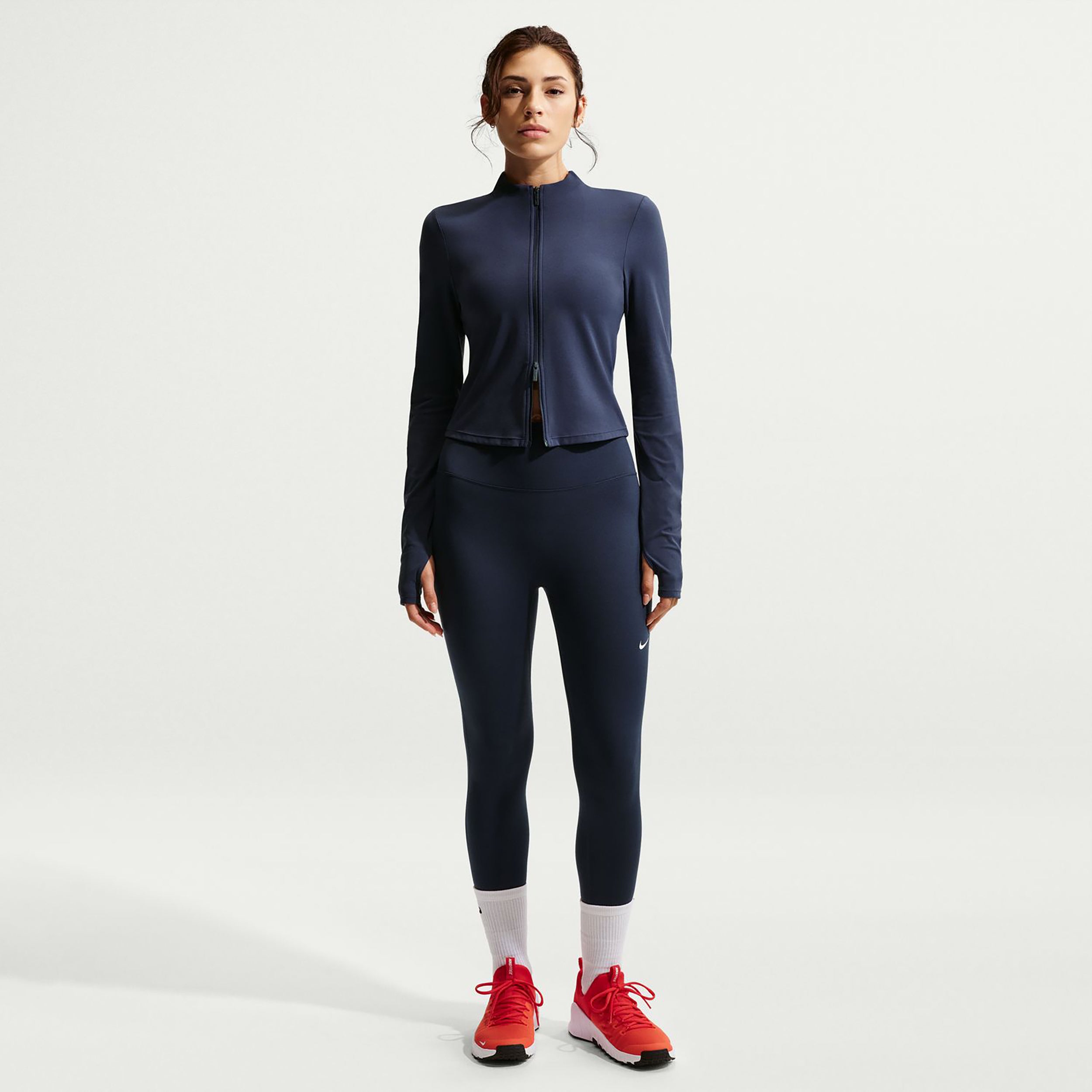Nike Dri-Fit One High Rise 7/8 Calzamaglia Donna - blu scuro
