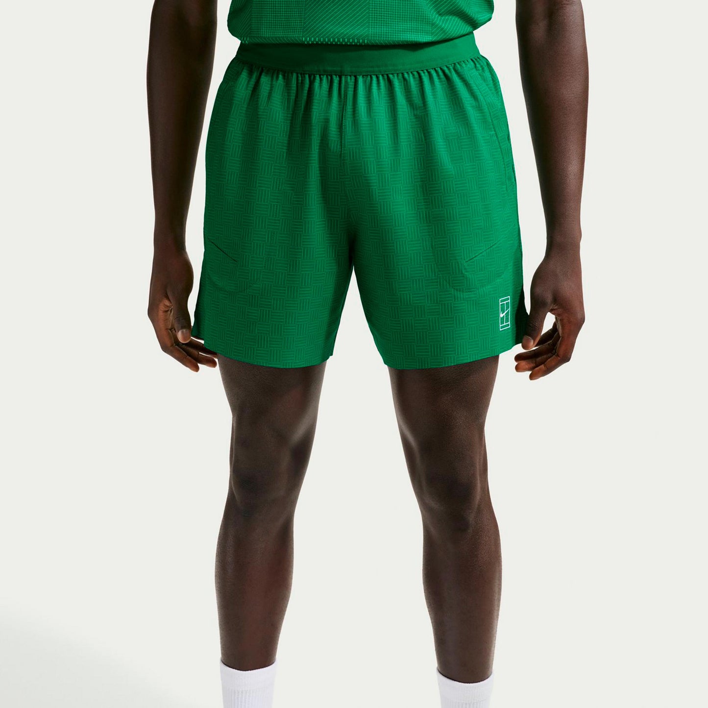 Nike Court Dri-Fit Advantage 6in Pantaloncini Uomini-verde