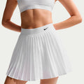Dri-Fit Victory High Rise Pleated Gonna Donna-bianco