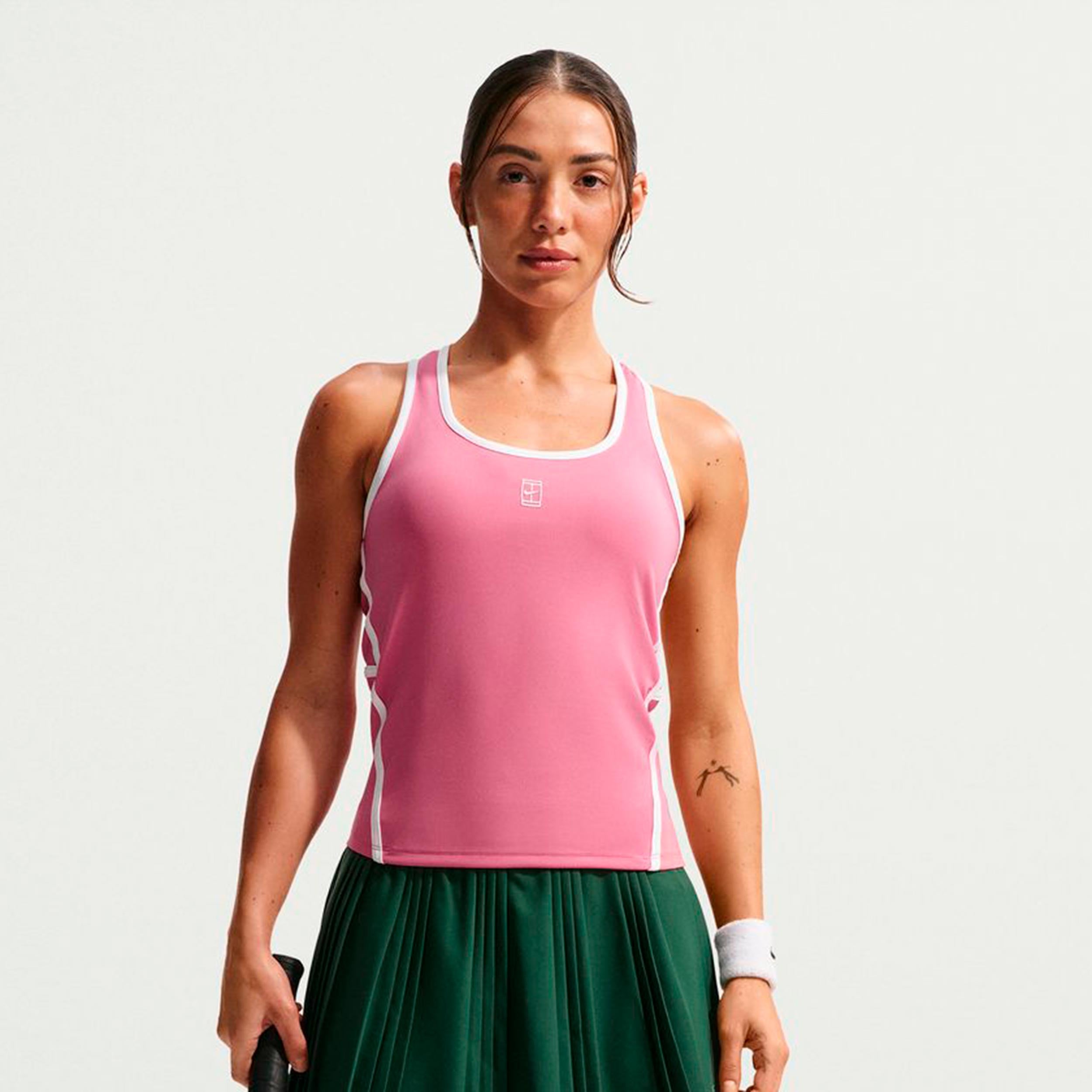 Nike Court Dri-Fit Advantage Canottiera Donna - rosa