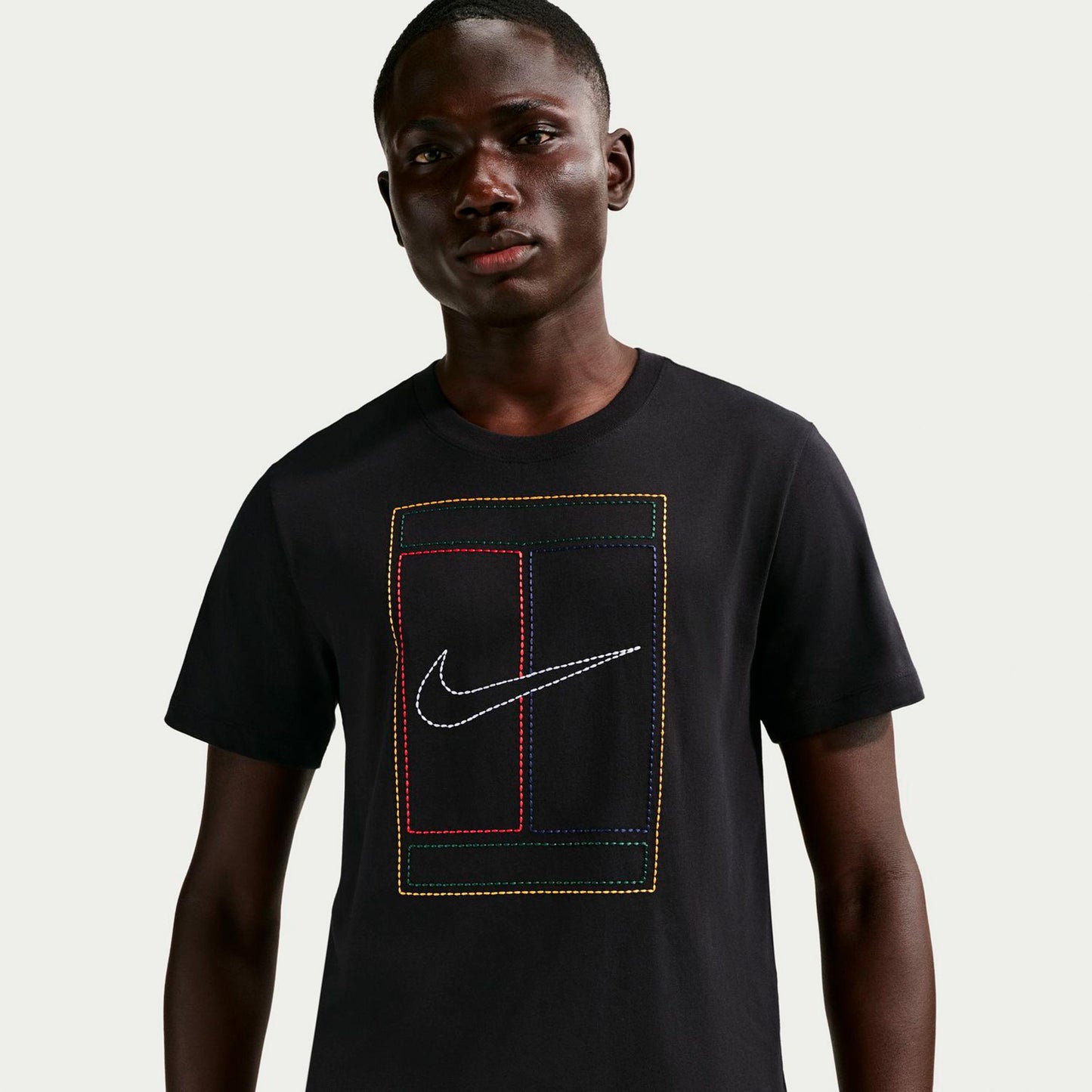 Nike Court Heritage Maglietta Uomini-nero