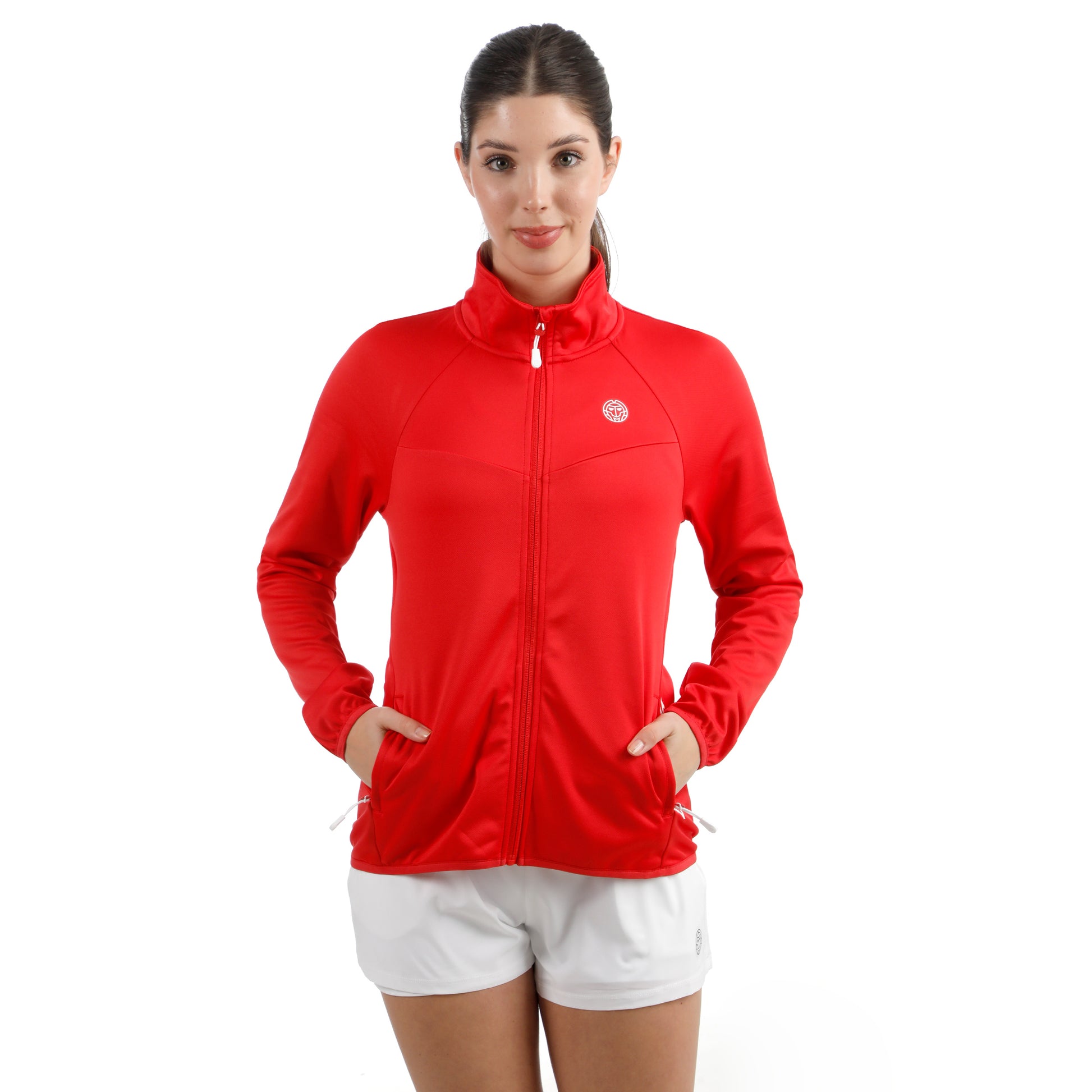 BIDI BADU Crew 2.0 Giacca da allenamento Donna-rosso