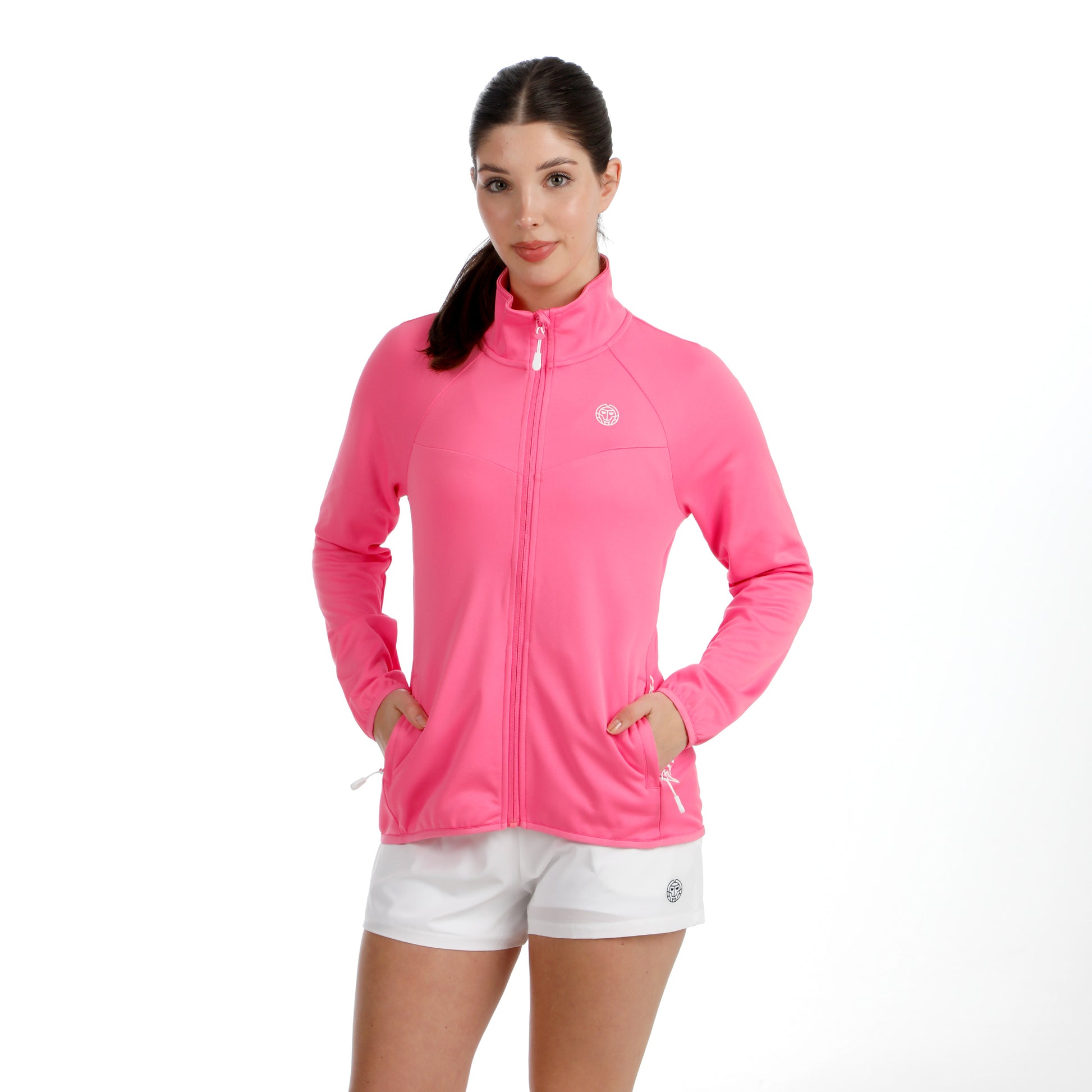 BIDI BADU Crew 2.0 Giacca da allenamento Donna-rosa
