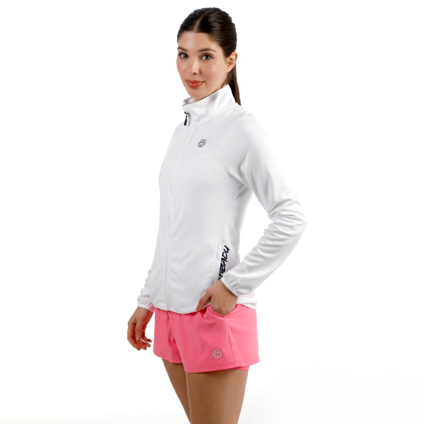 BIDI BADU Crew 2.0 Giacca da allenamento Donna-bianco