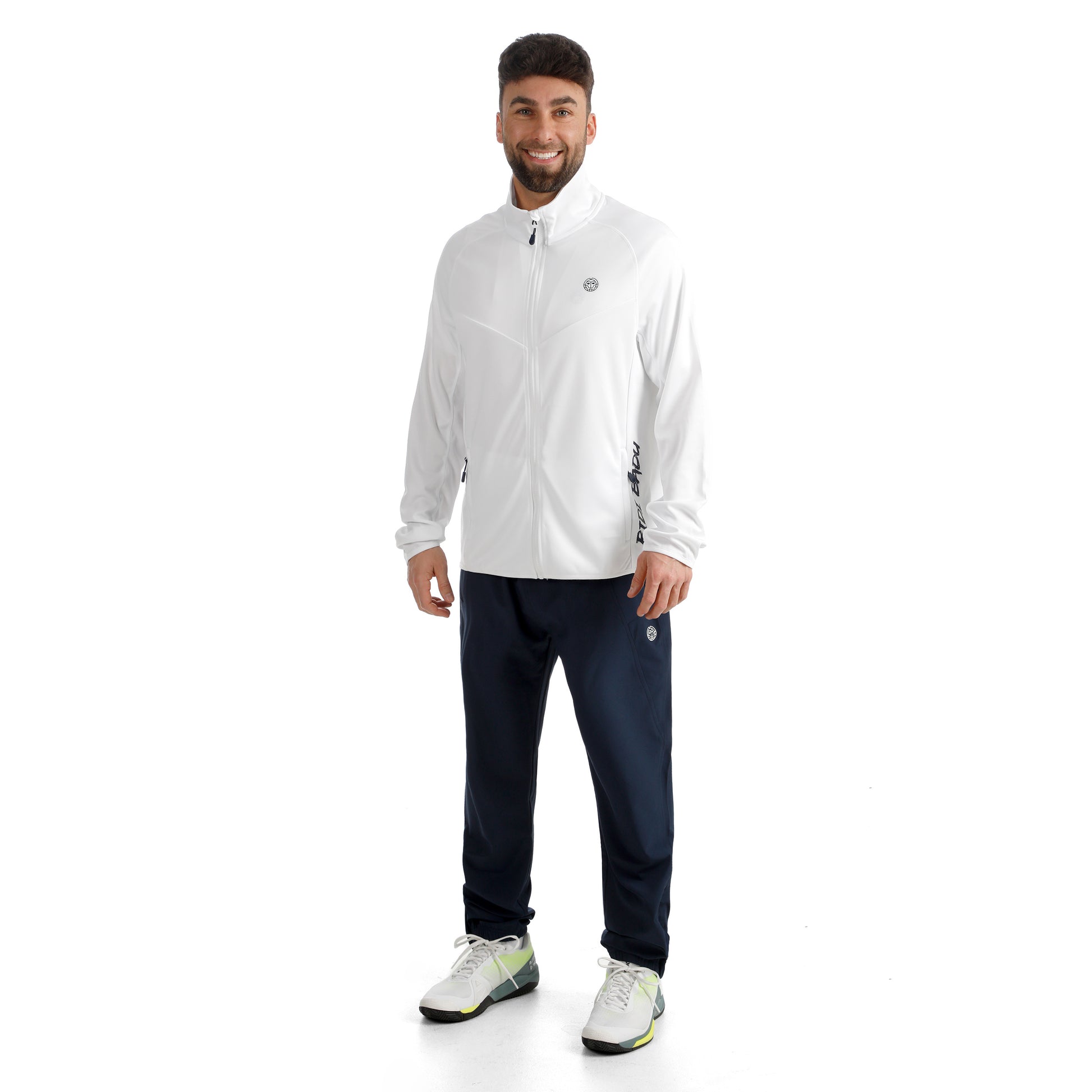 BIDI BADU Crew 2.0 Giacca da allenamento Uomini-bianco