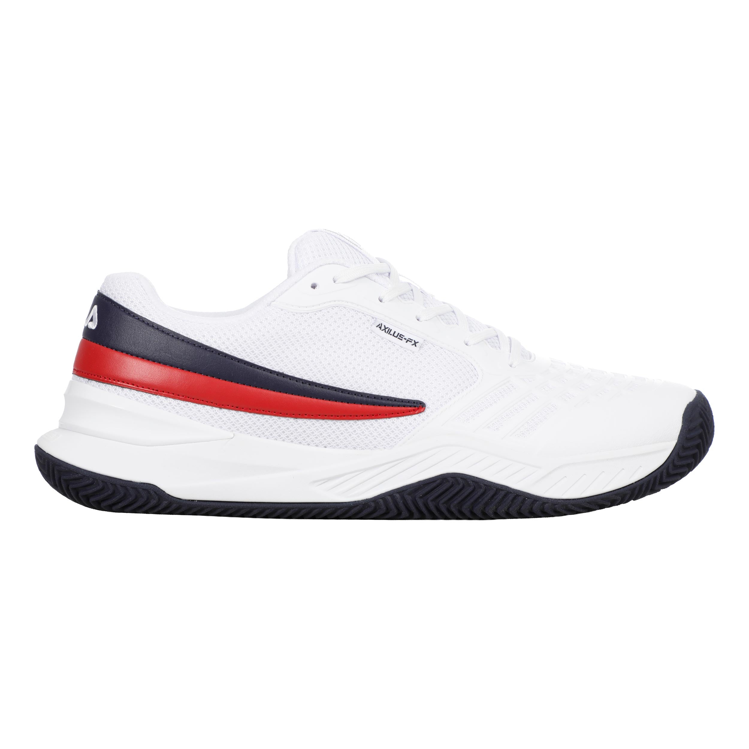 Fila Axilus FX CLY Scarpa per terra rossa Uomini-bianco, rosso