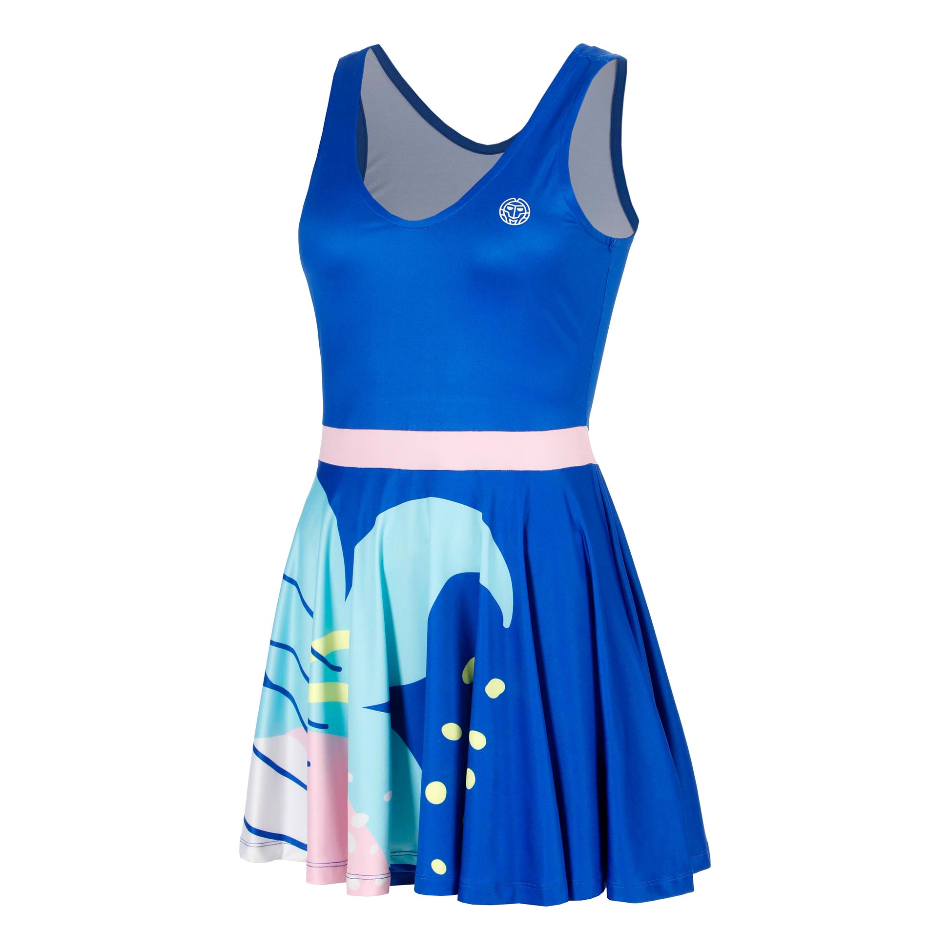 BIDI BADU Hey Laguna Abito Donna-blu, multicolore