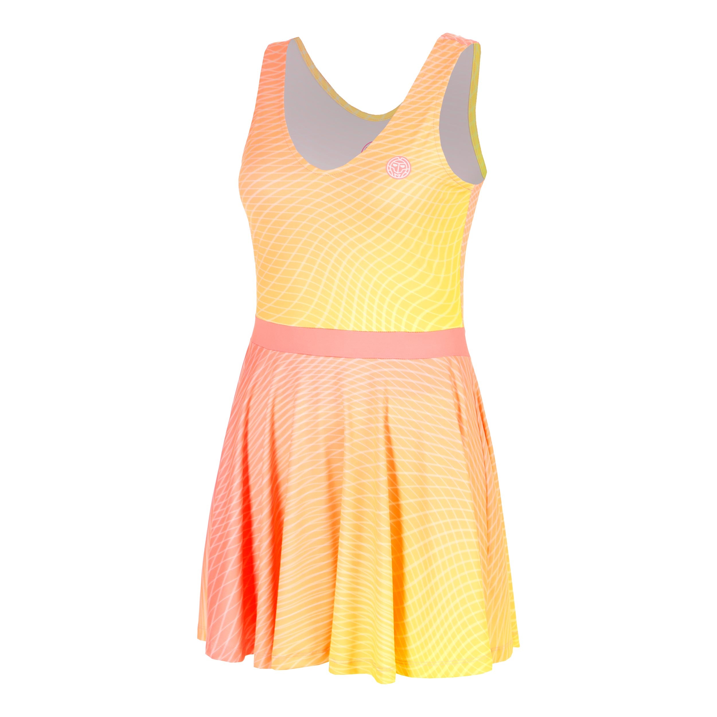 BIDI BADU Out of Control Abito Donna-rosa, giallo neon