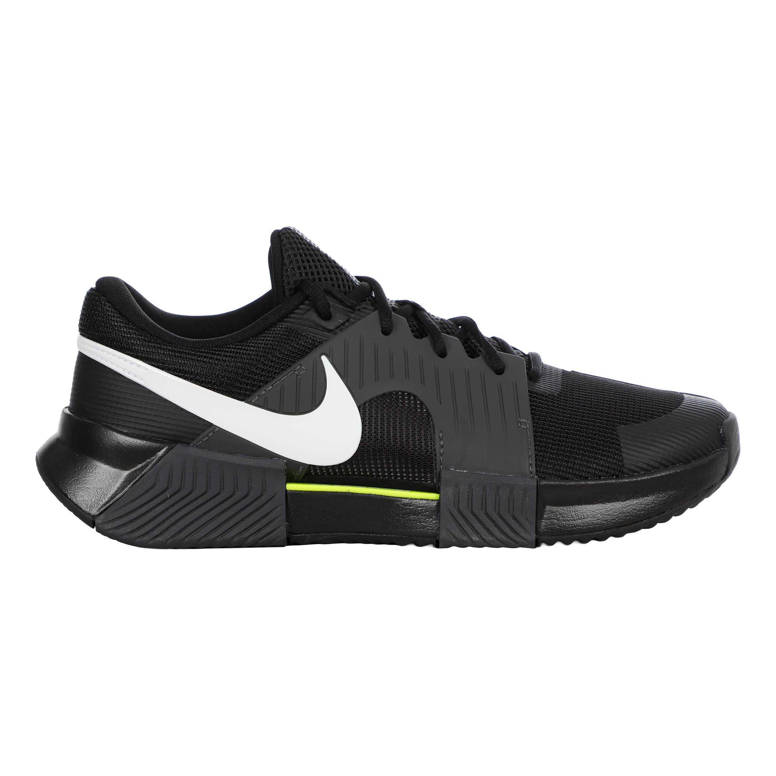Nike Zoom Gp Challenge 1.5 Scarpa per terra rossa Uomini-nero, verde neon