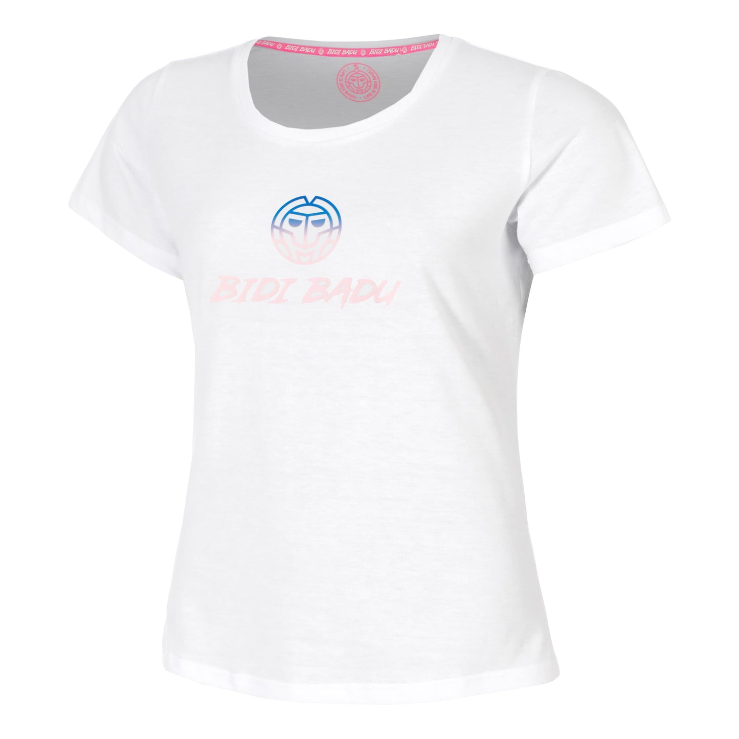 BIDI BADU Out of Control Logo Maglietta Donna-blu