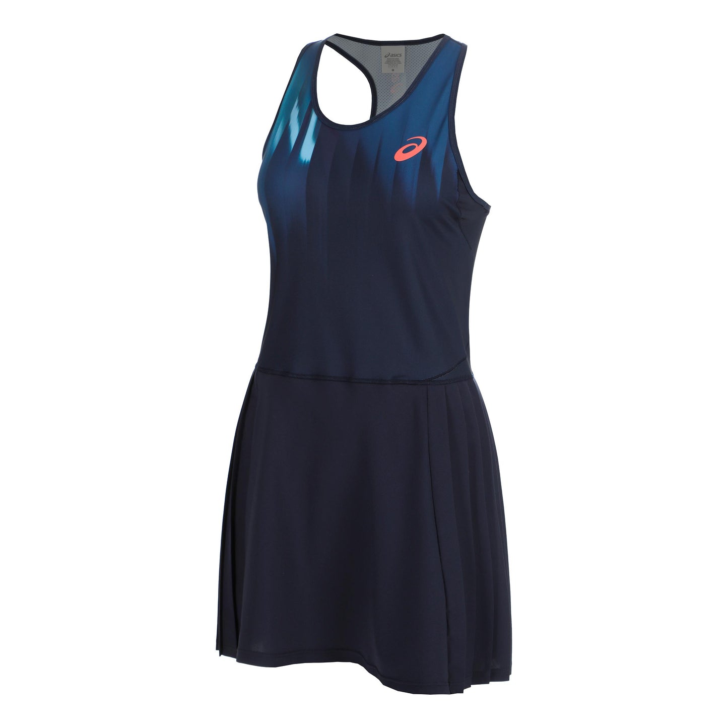 ASICS AOP Abito Donna - blu scuro, bianco