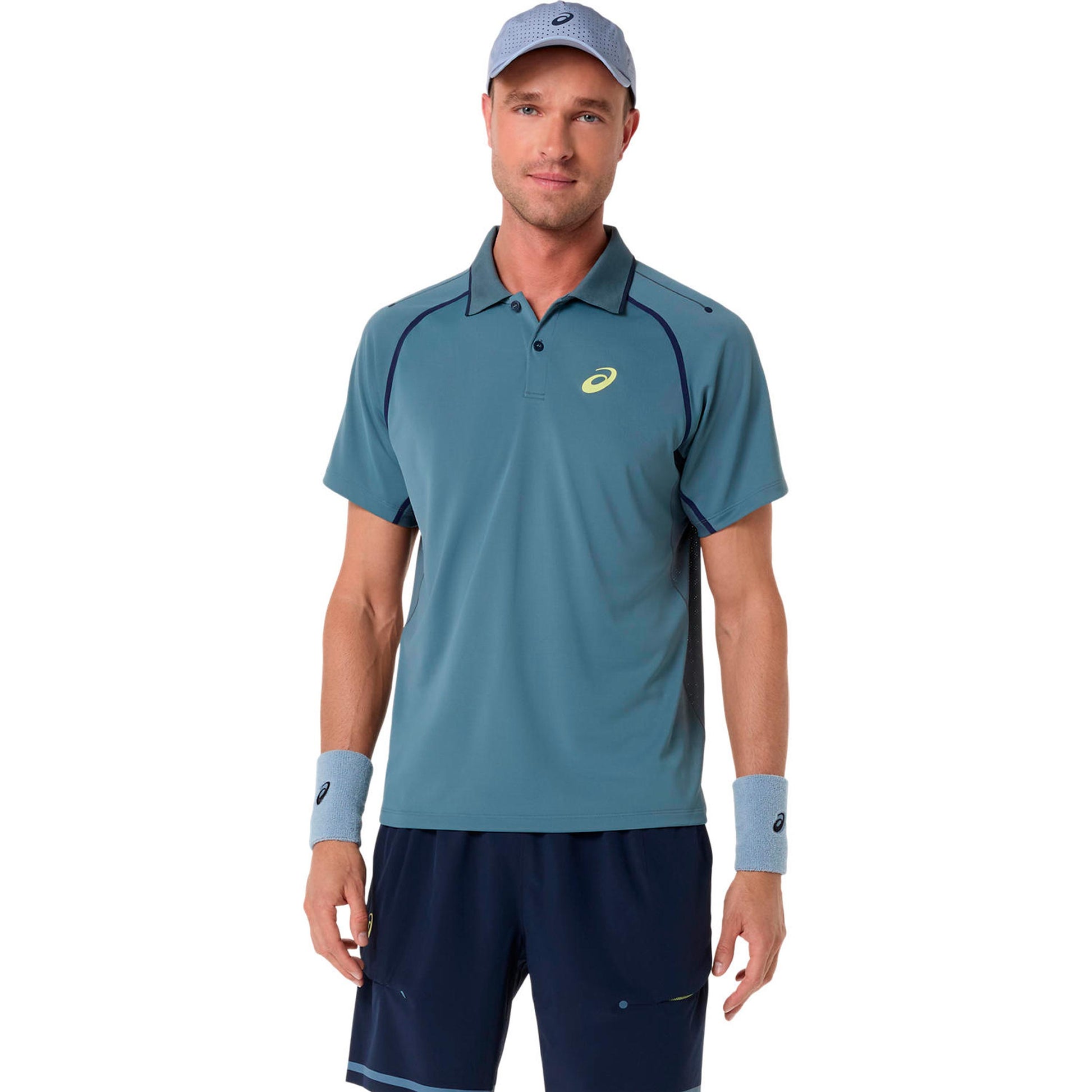 ASICS Match    Polo Uomini - color petrolio
