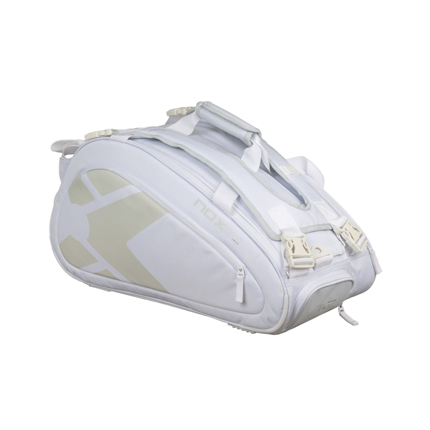 NOX AT10 Team Borsa per racchetta da padel -bianco