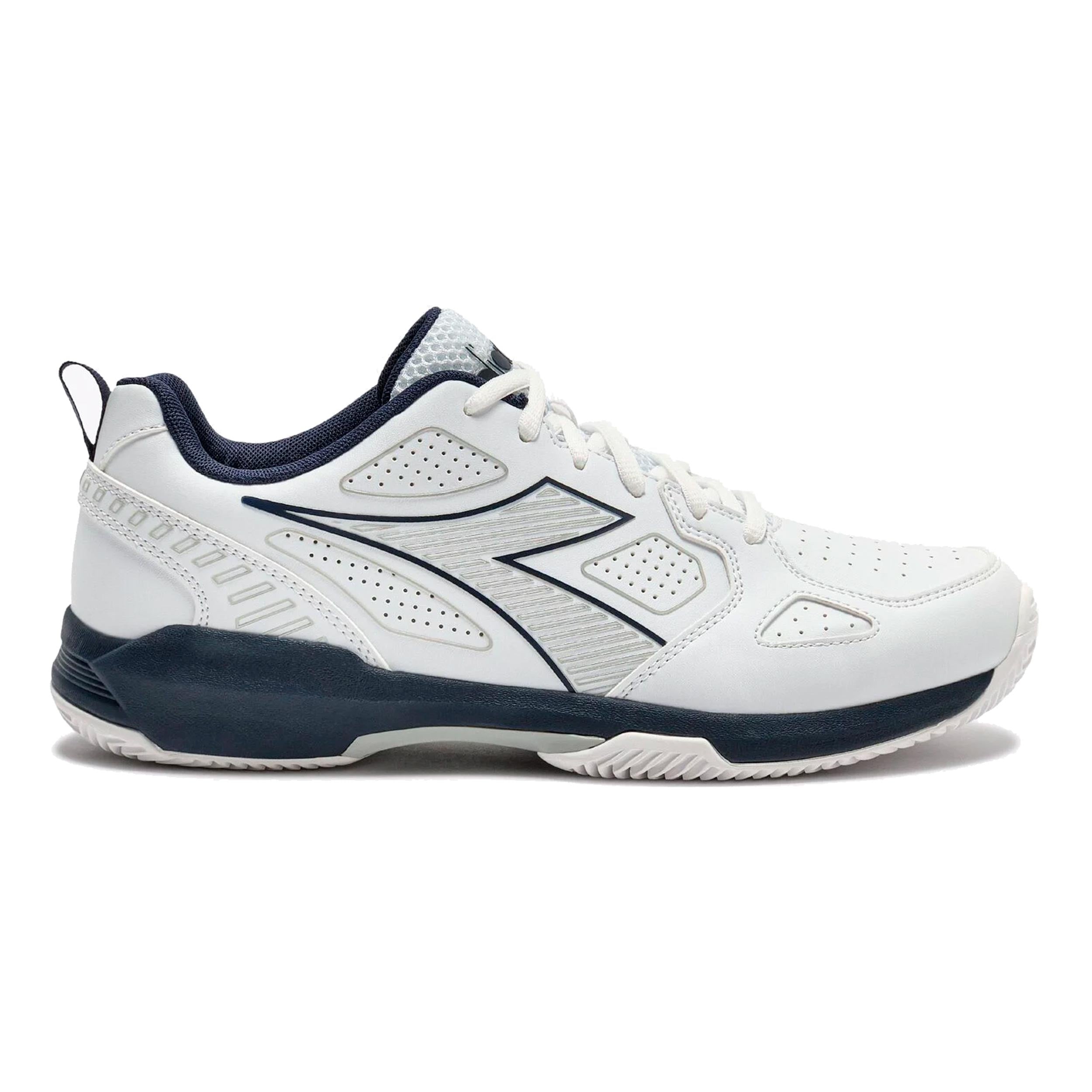 Diadora S.Challenge 7 Scarpa per terra rossa Uomini-bianco, blu scuro