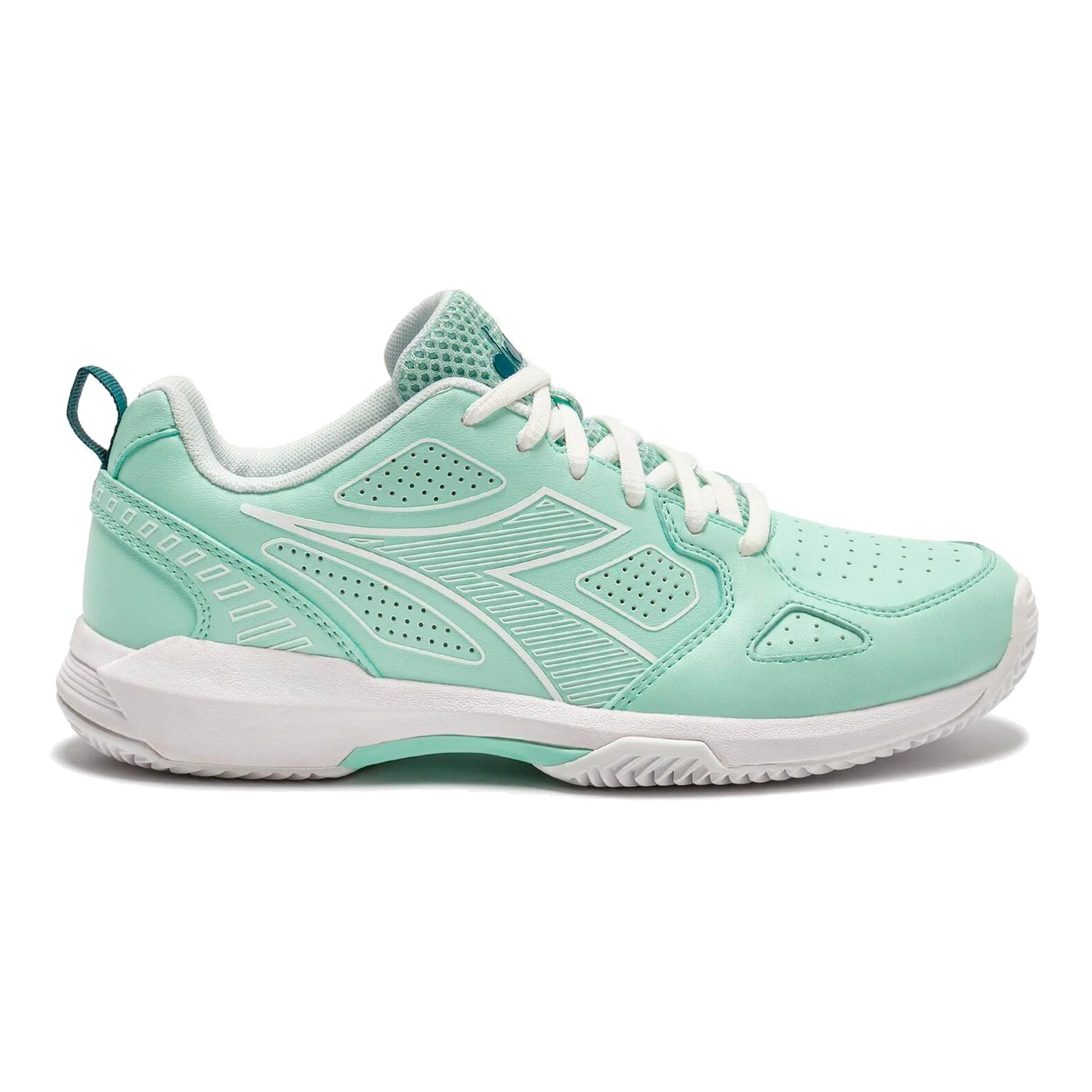 Diadora S. Challenge 7  Scarpa per terra rossa Donna-verde, bianco