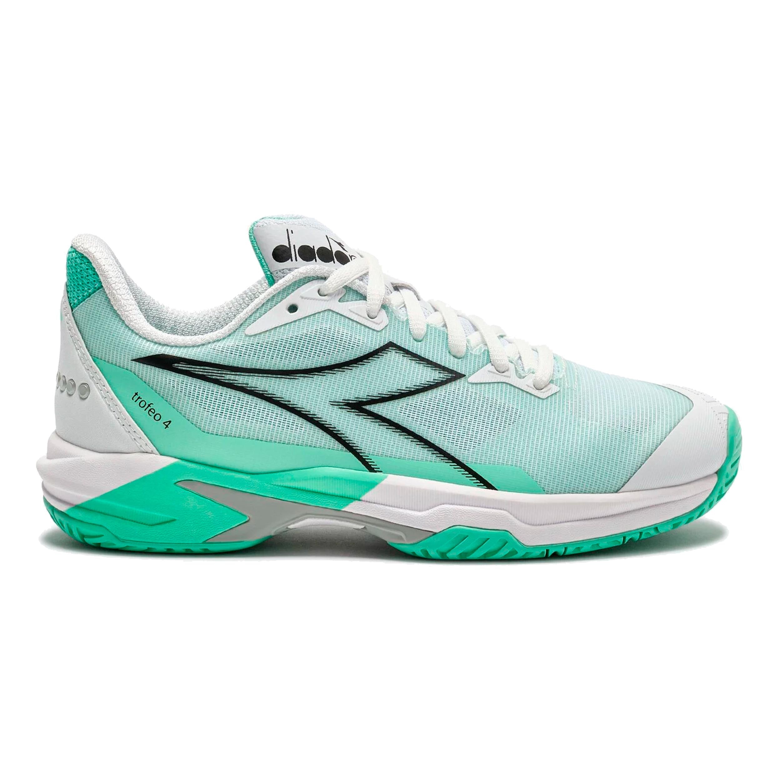 Diadora Trofeo 4 Scarpa per tutte le superfici Donna-bianco, nero