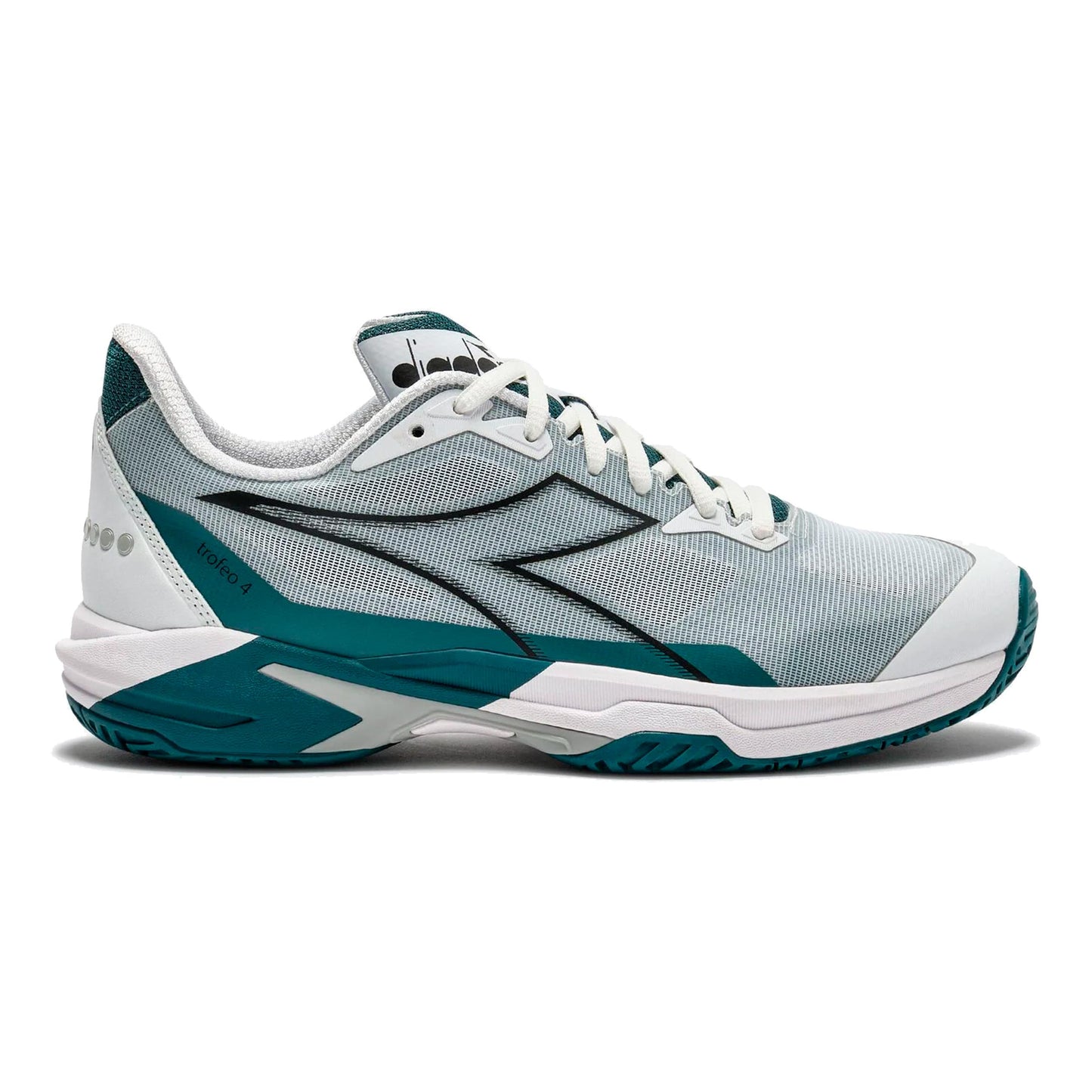 Diadora Trofeo 4 Scarpa per tutte le superfici Uomini-bianco, nero