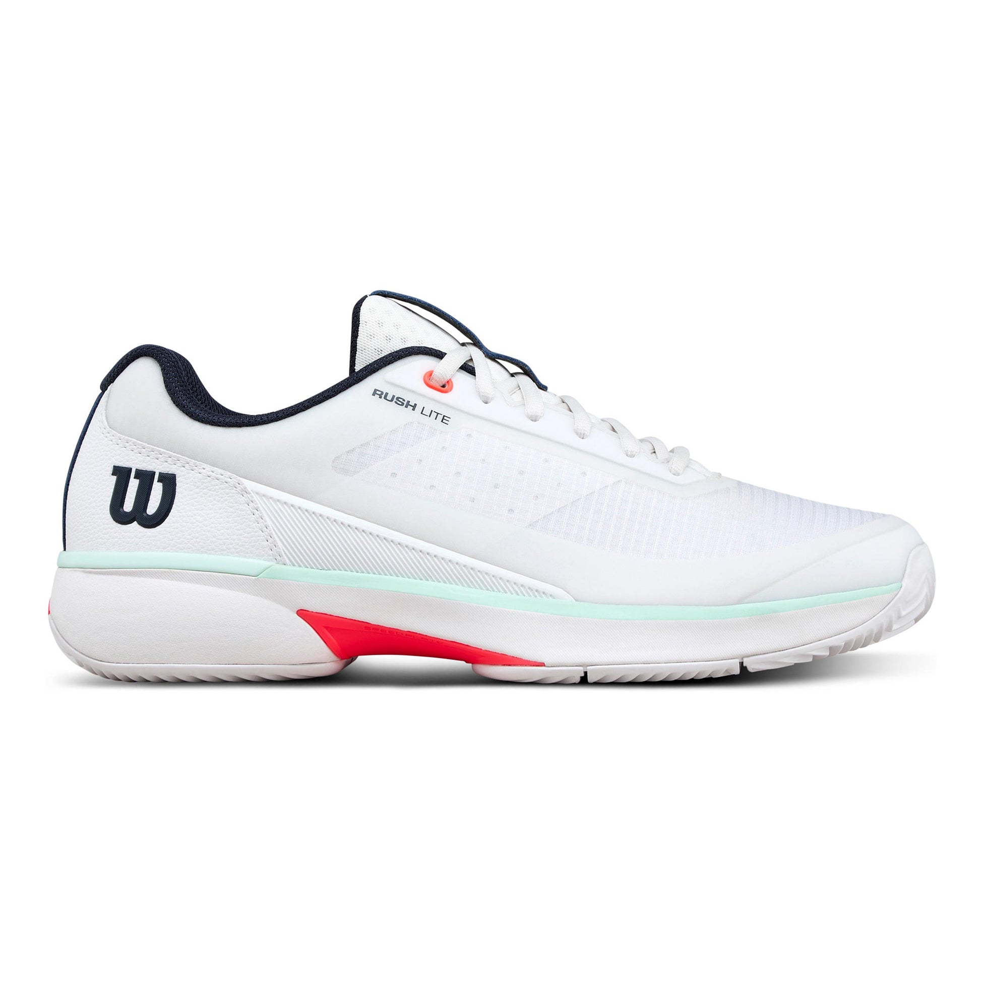 Wilson Rush Lite 5 Scarpa per terra rossa Uomini-bianco, turchese
