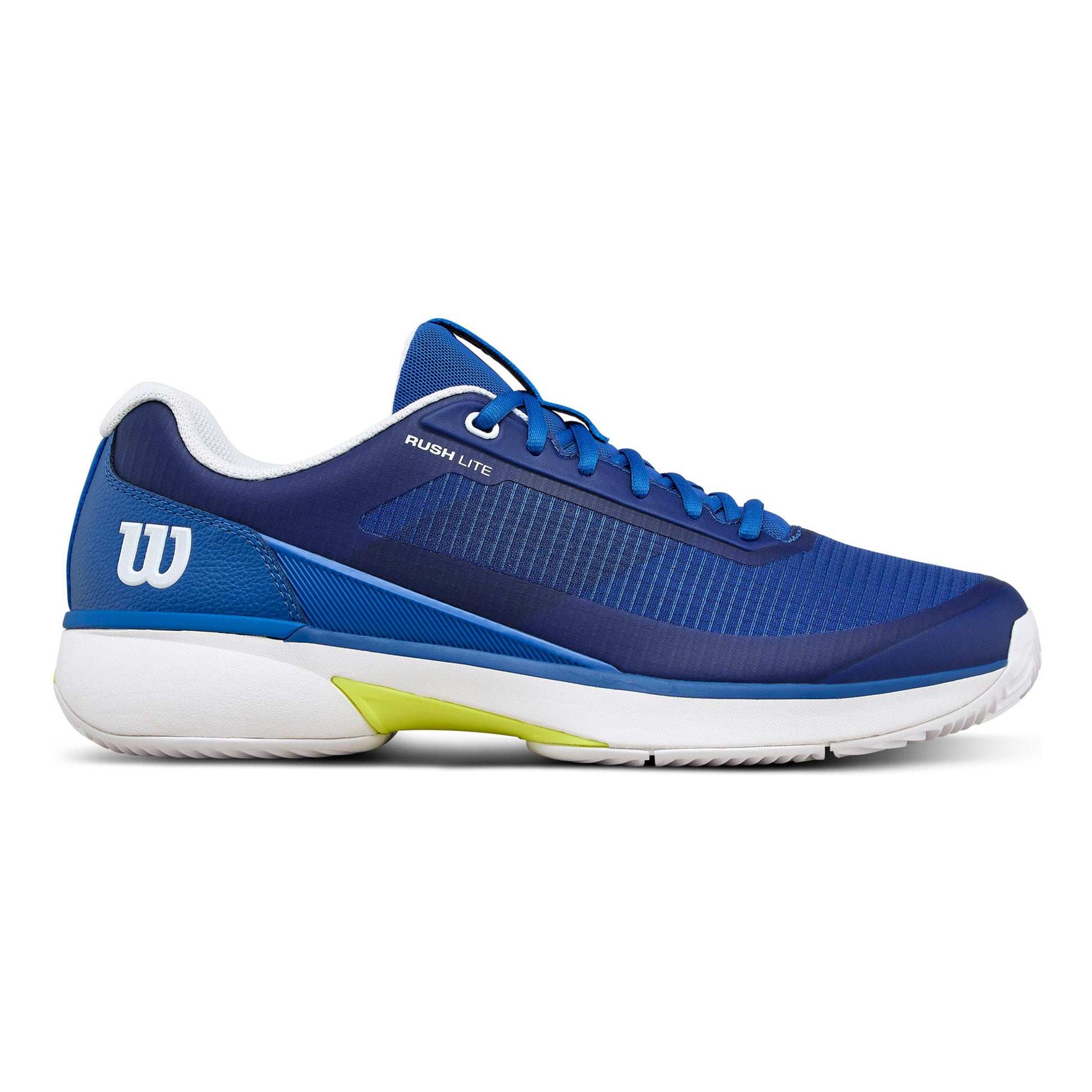 Wilson Rush Lite 5 Scarpa per terra rossa Uomini-blu, bianco